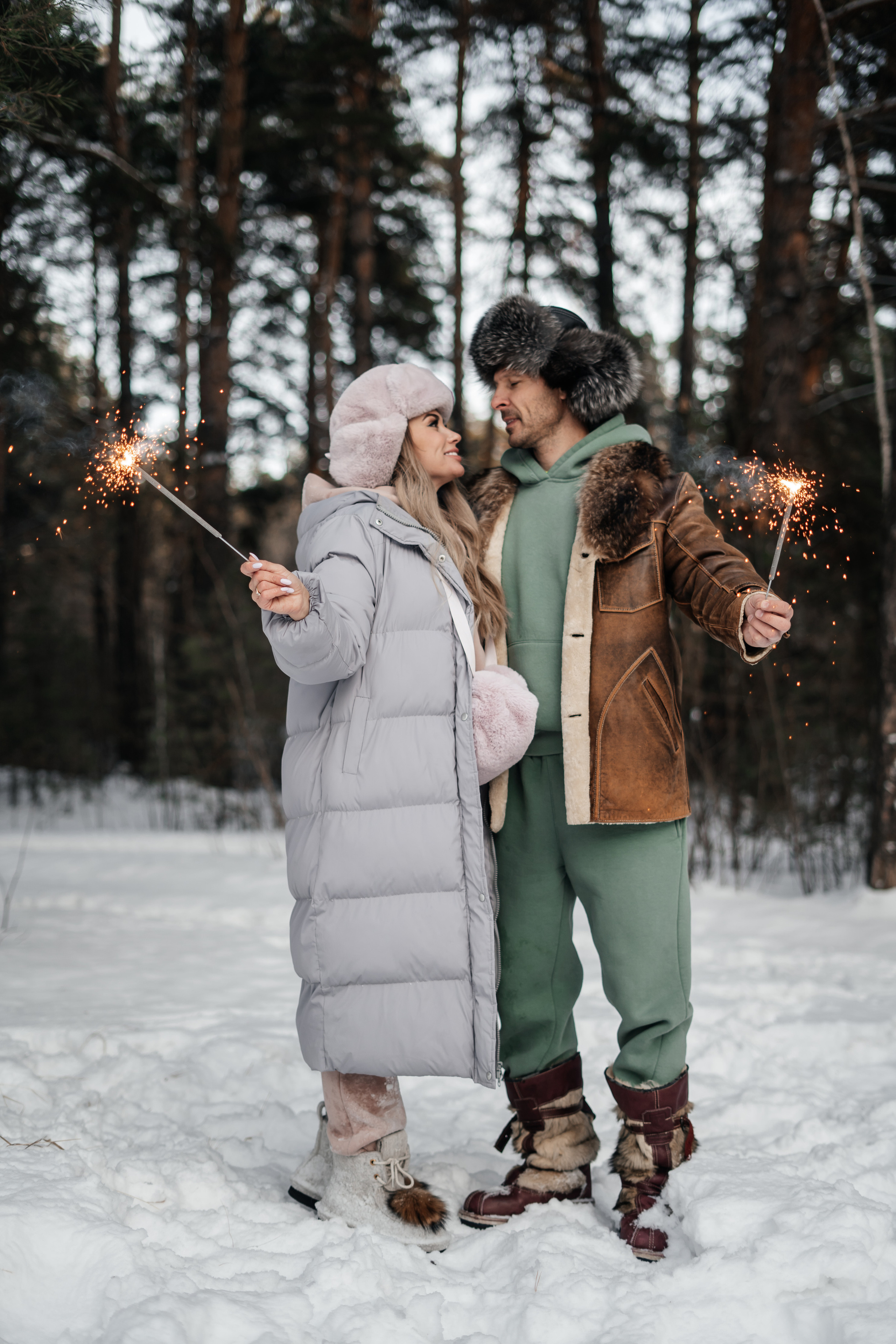 Семейная фотосессия в лесу. Свадебный и семейный фотограф В Барнауле Нечаева Таня