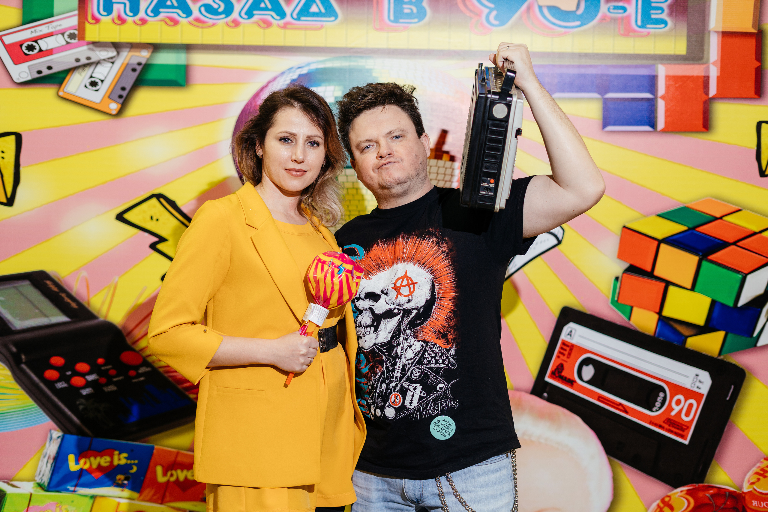 Юбилей в стиле 90-х. Свадебный и семейный фотограф В Барнауле Нечаева Таня