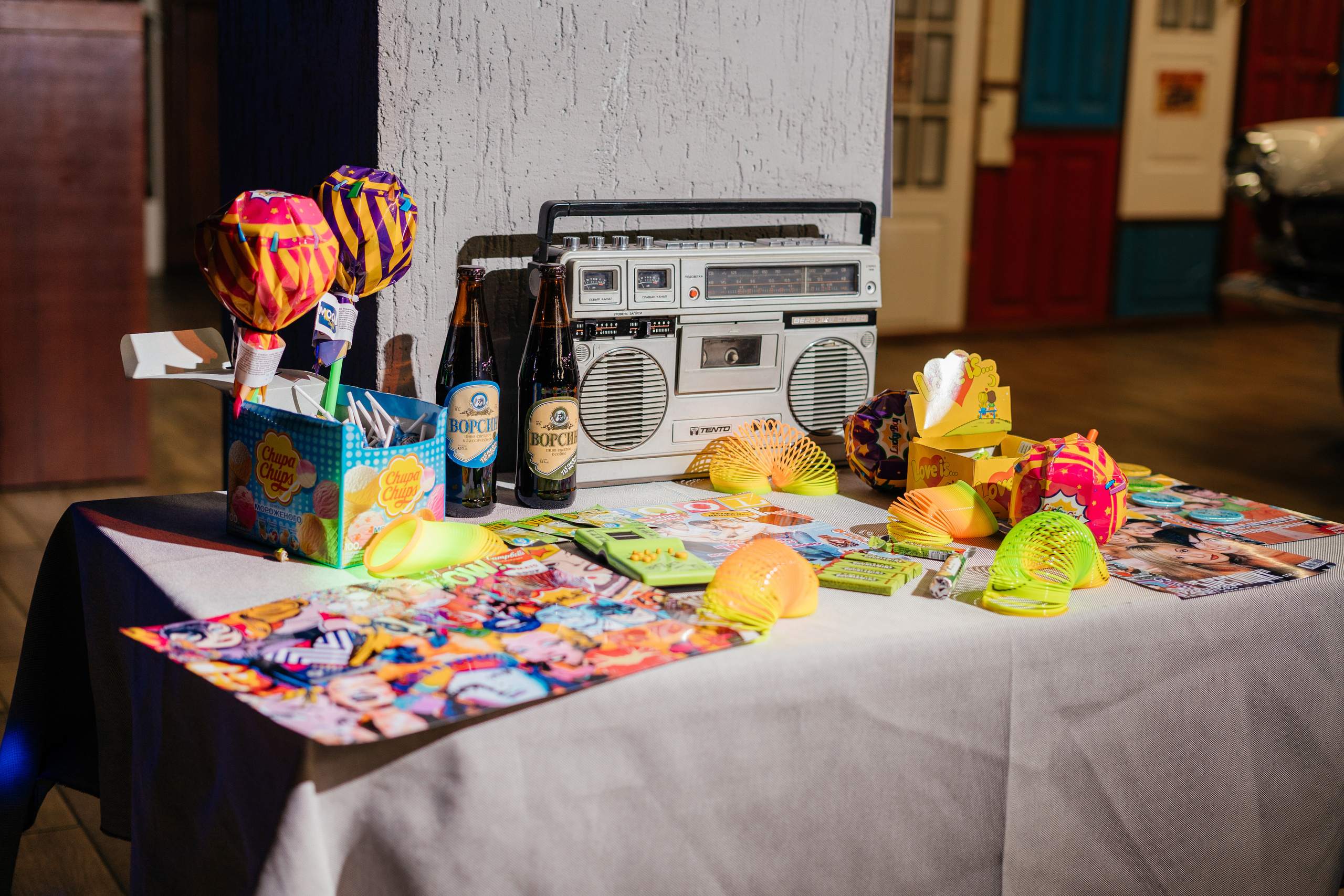 Юбилей в стиле 90-х. Свадебный и семейный фотограф В Барнауле Нечаева Таня