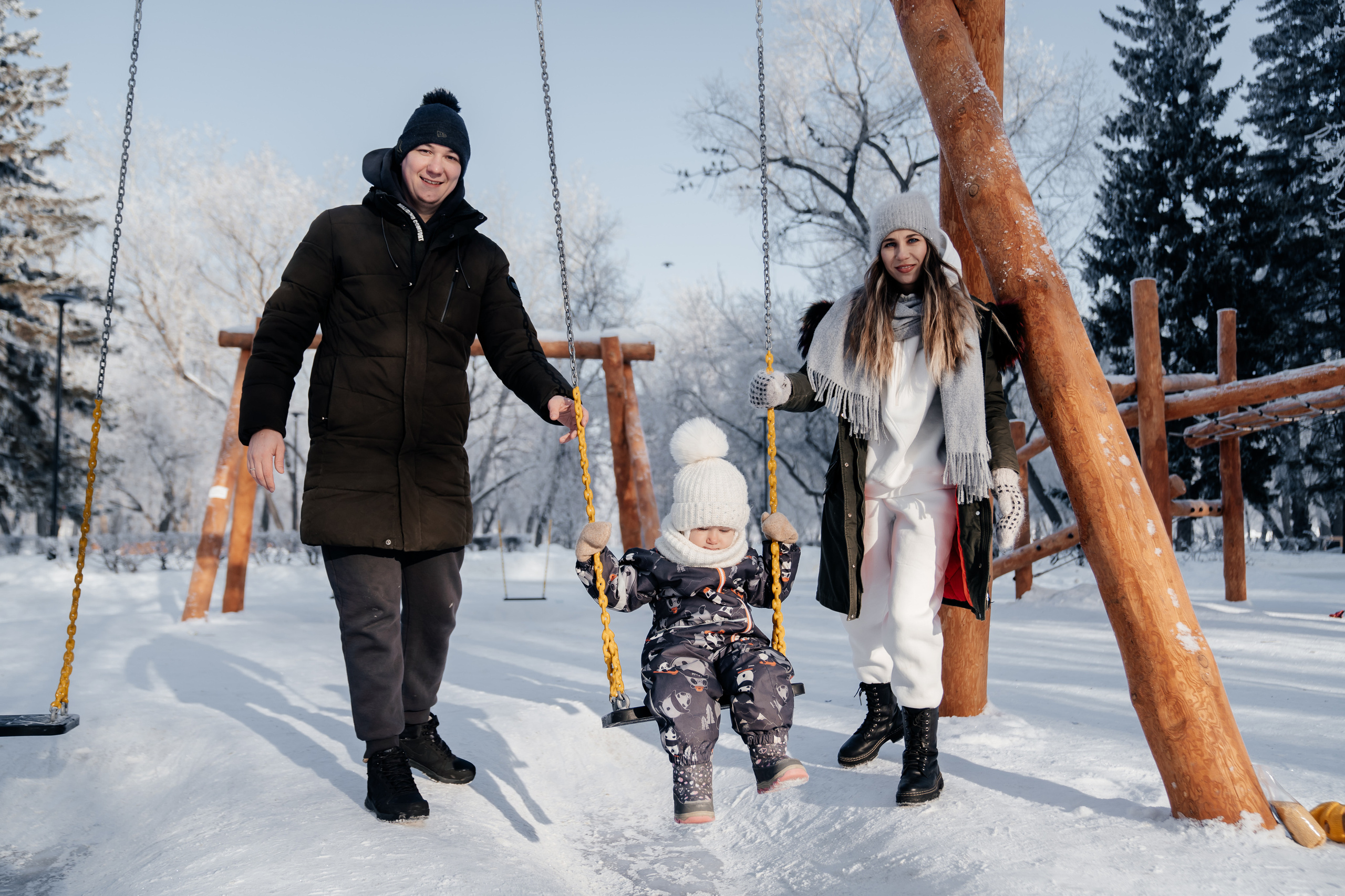 Прогулочная семейная фотосессия. Свадебный и семейный фотограф В Барнауле Нечаева Таня