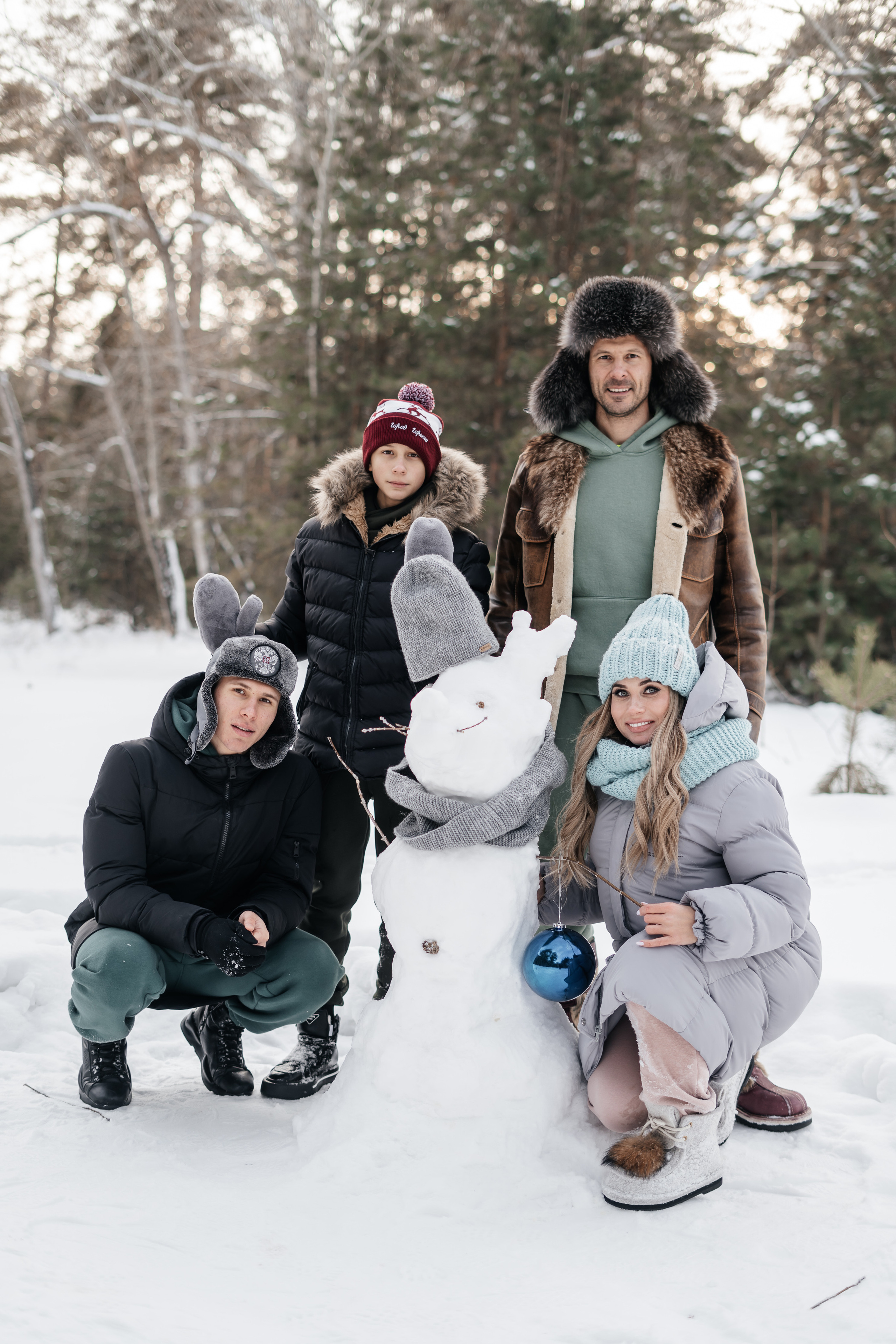 Семейная фотосессия в лесу. Свадебный и семейный фотограф В Барнауле Нечаева Таня
