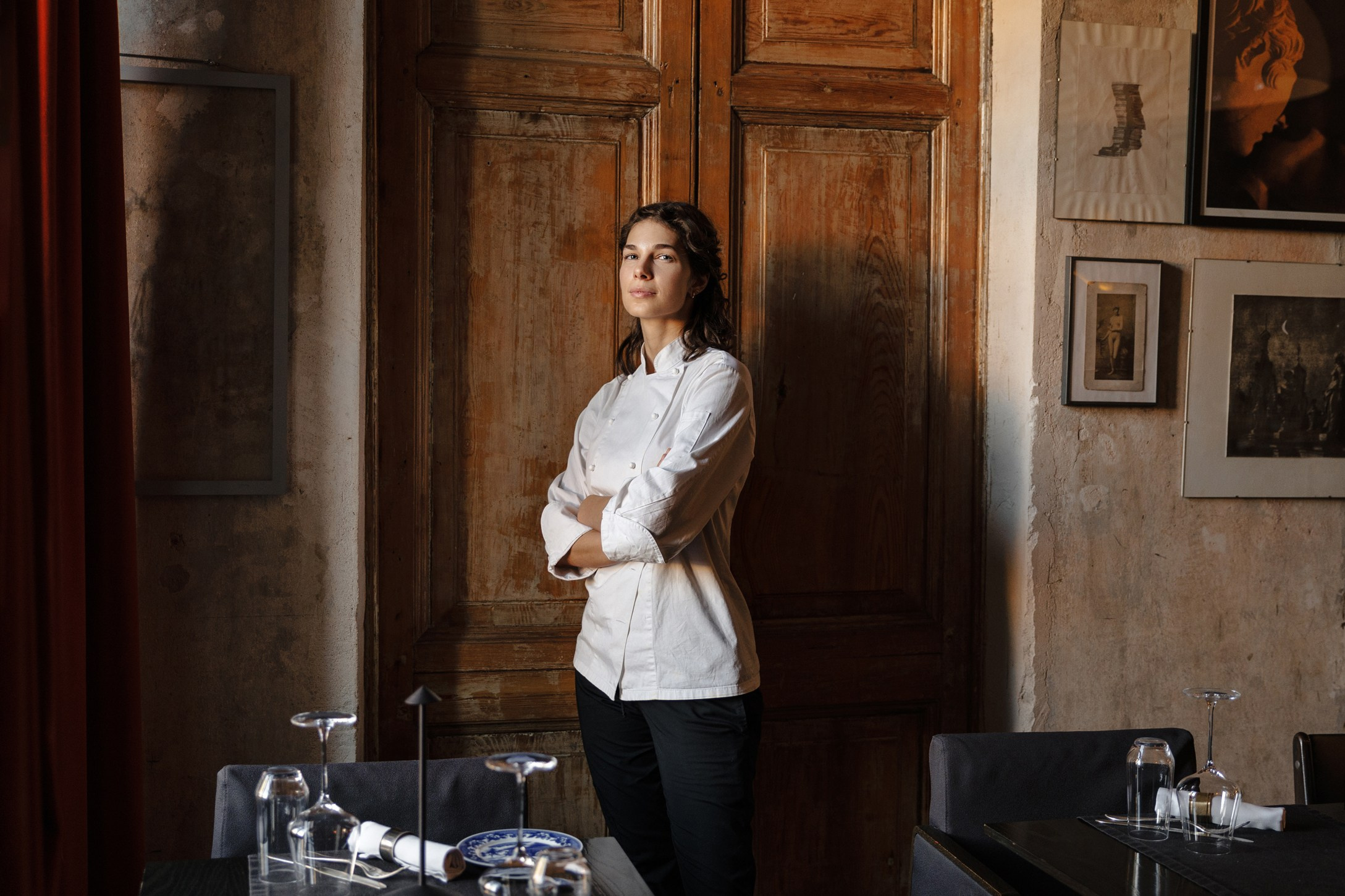 Портретная фотосъемка шеф-повара Валерии Скуратовой