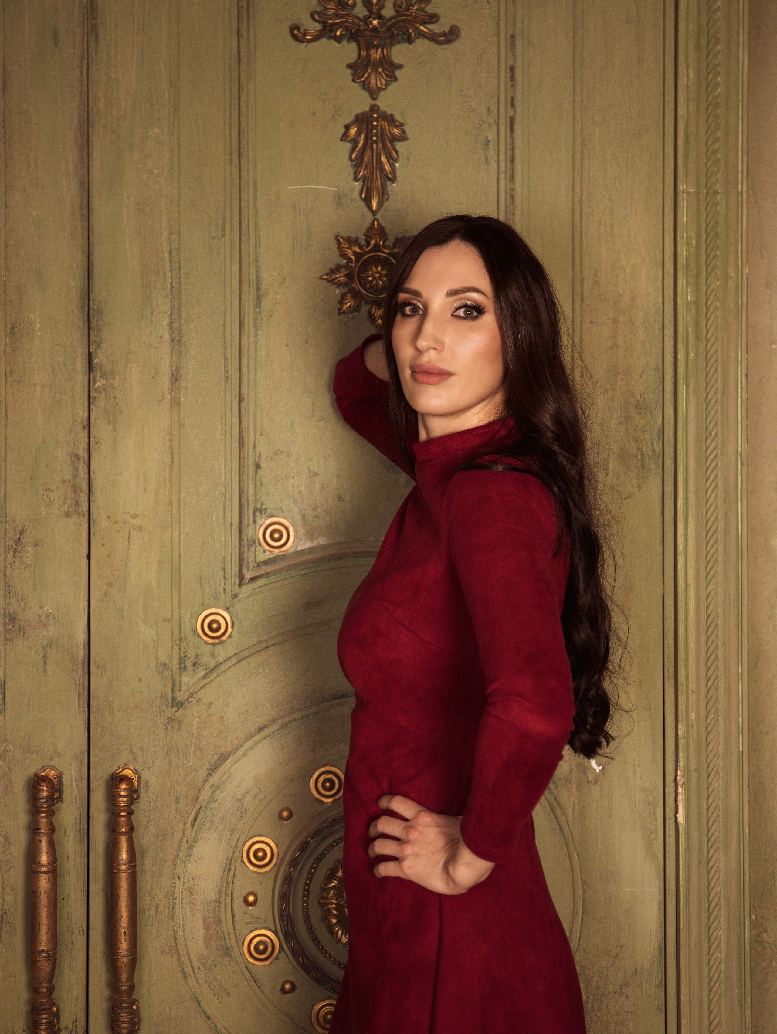 Мама с дочкой, новогодняя сьемка. Свадебный и семейный фотограф в Москве Мила Широких