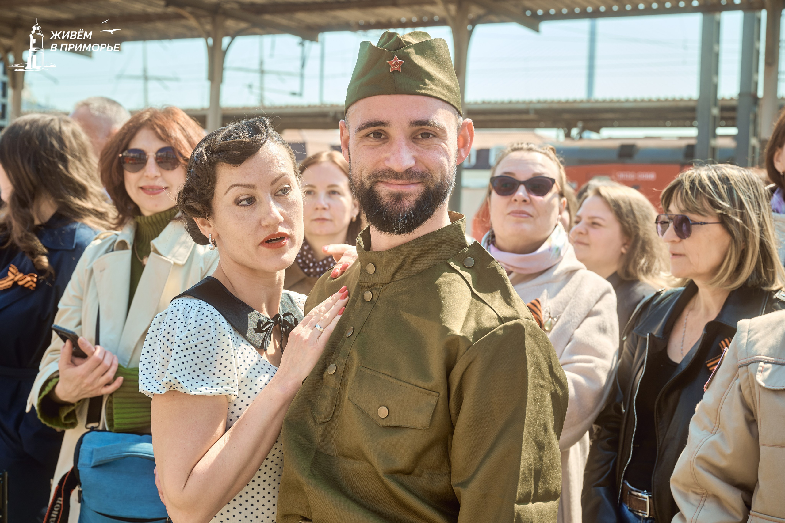 Поезд победы. Профессиональный репортажный фотограф Инесса Иминова