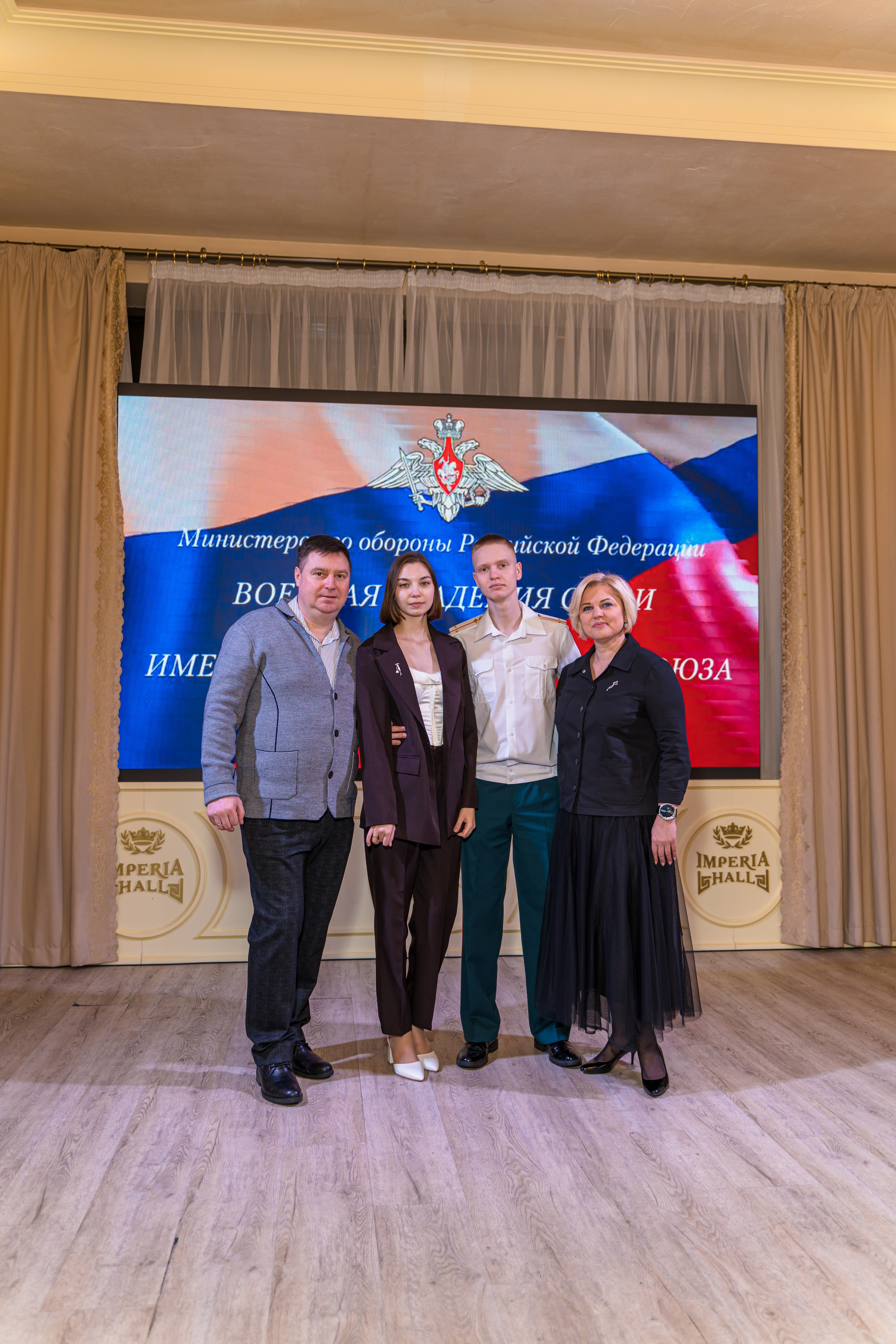 Фотосъемка выпуска военной академии и вручение дипломов