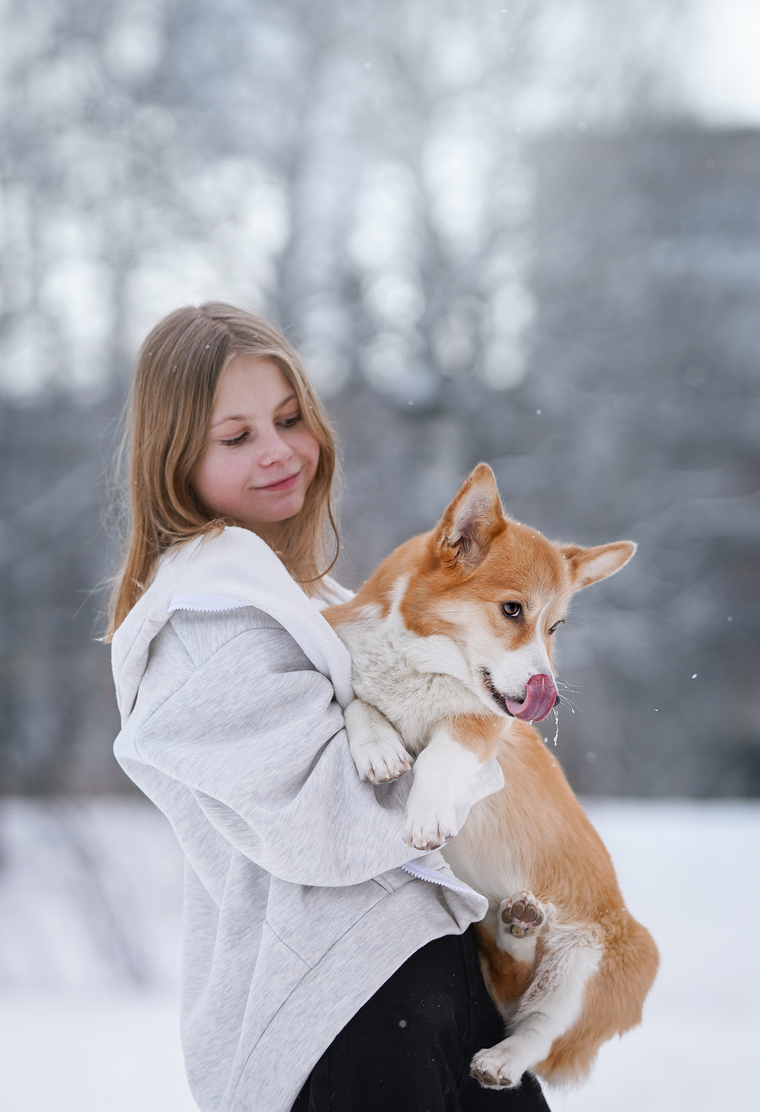 Кристина и Лаки. Фотограф-анималист в Санкт-Петербурге Яна Мартынова