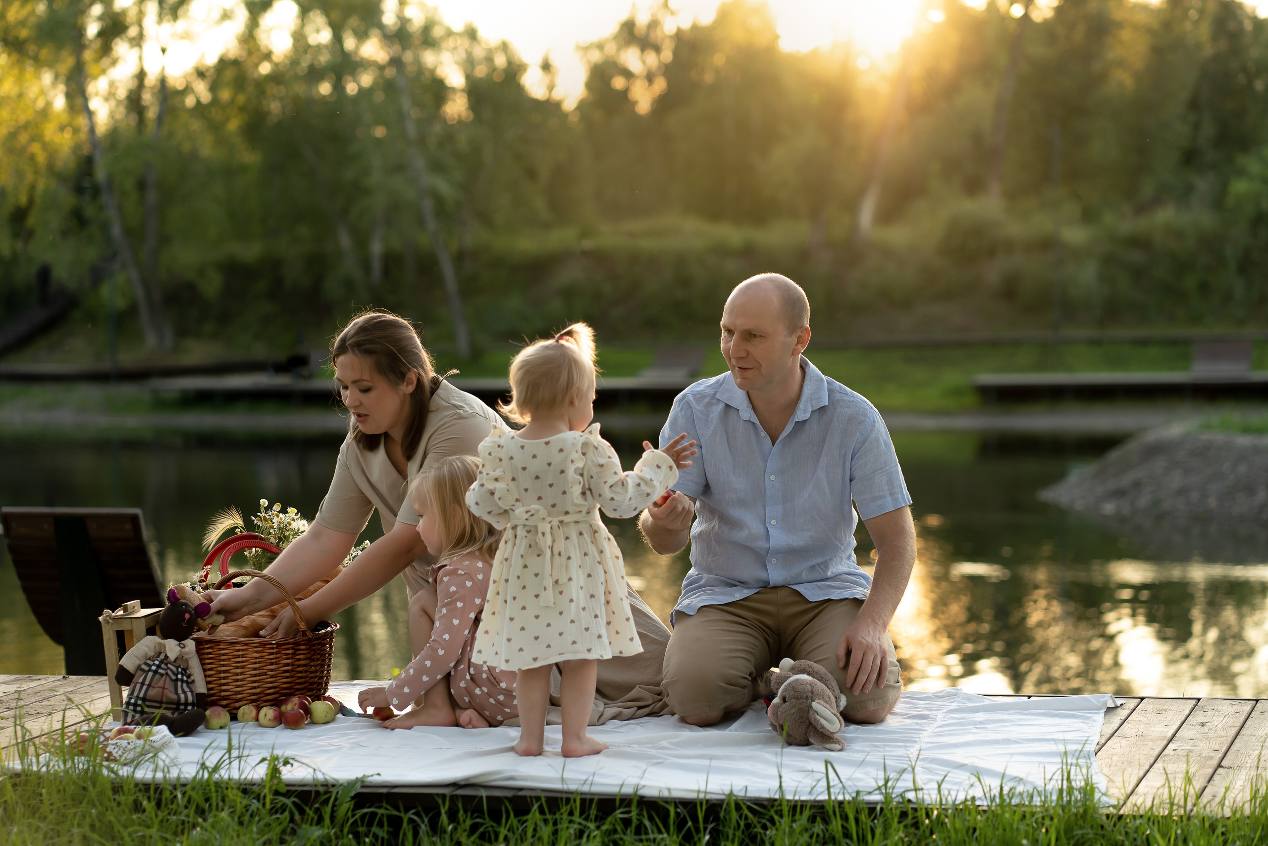 Семейный пикник. Фотограф в Красноярске. Юлия Чаушанская
