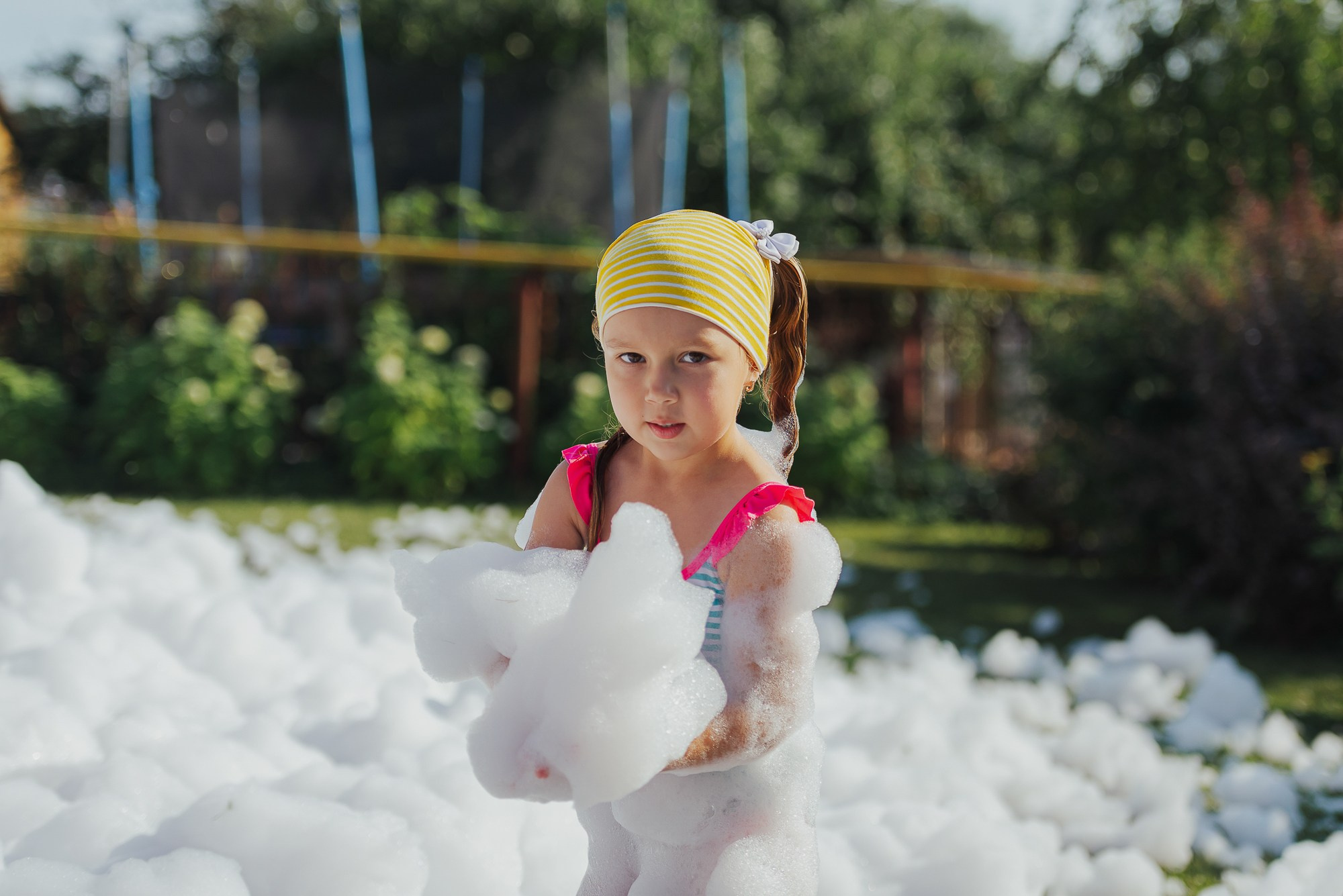 Детский день рождения с аниматором, пенная вечеринка. Свадебный и репортажный фотограф в Ярославле Евгений Сальников