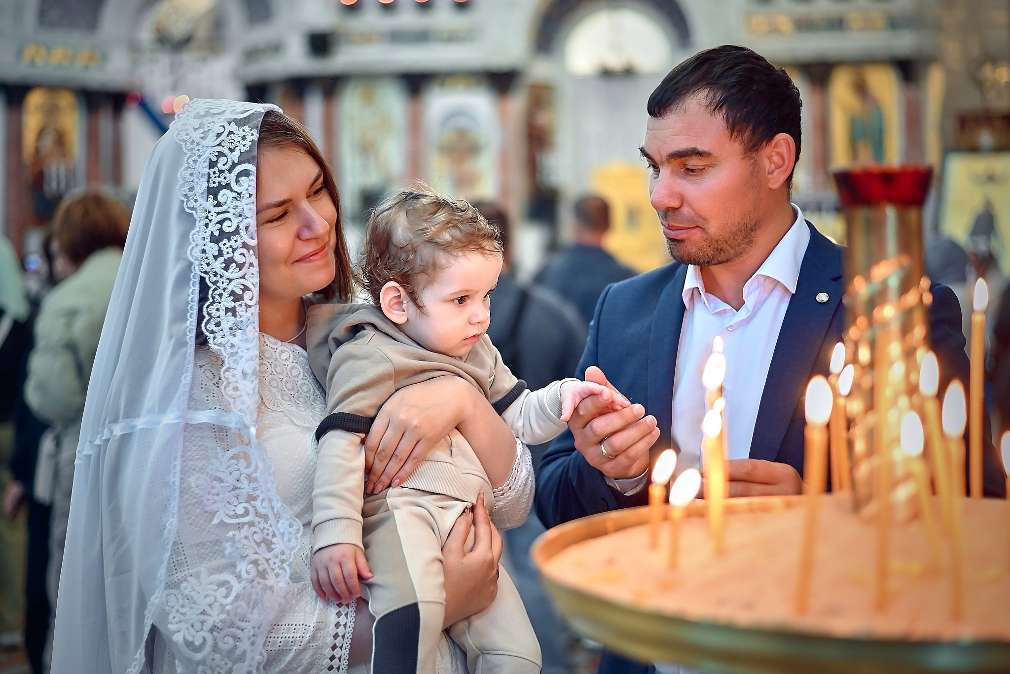 Крещение Дани | Морской Никольский собор. Свадебный фотограф, видеограф, рилсмейкер в Санкт-Петербурге и Москве