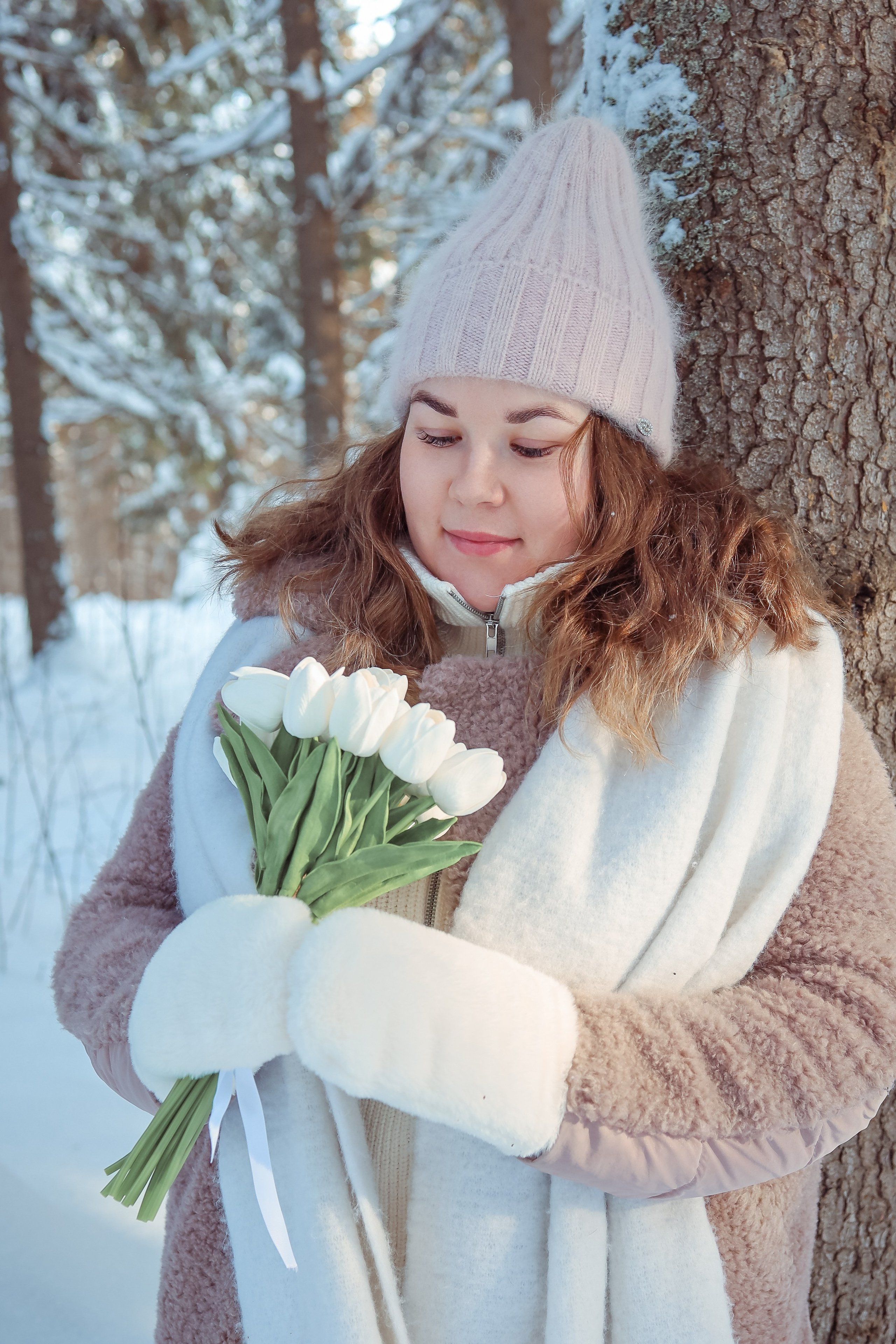 Зимний лес! Съемка для семьи Ирины!. Фотограф Нина Пашина — Пермь