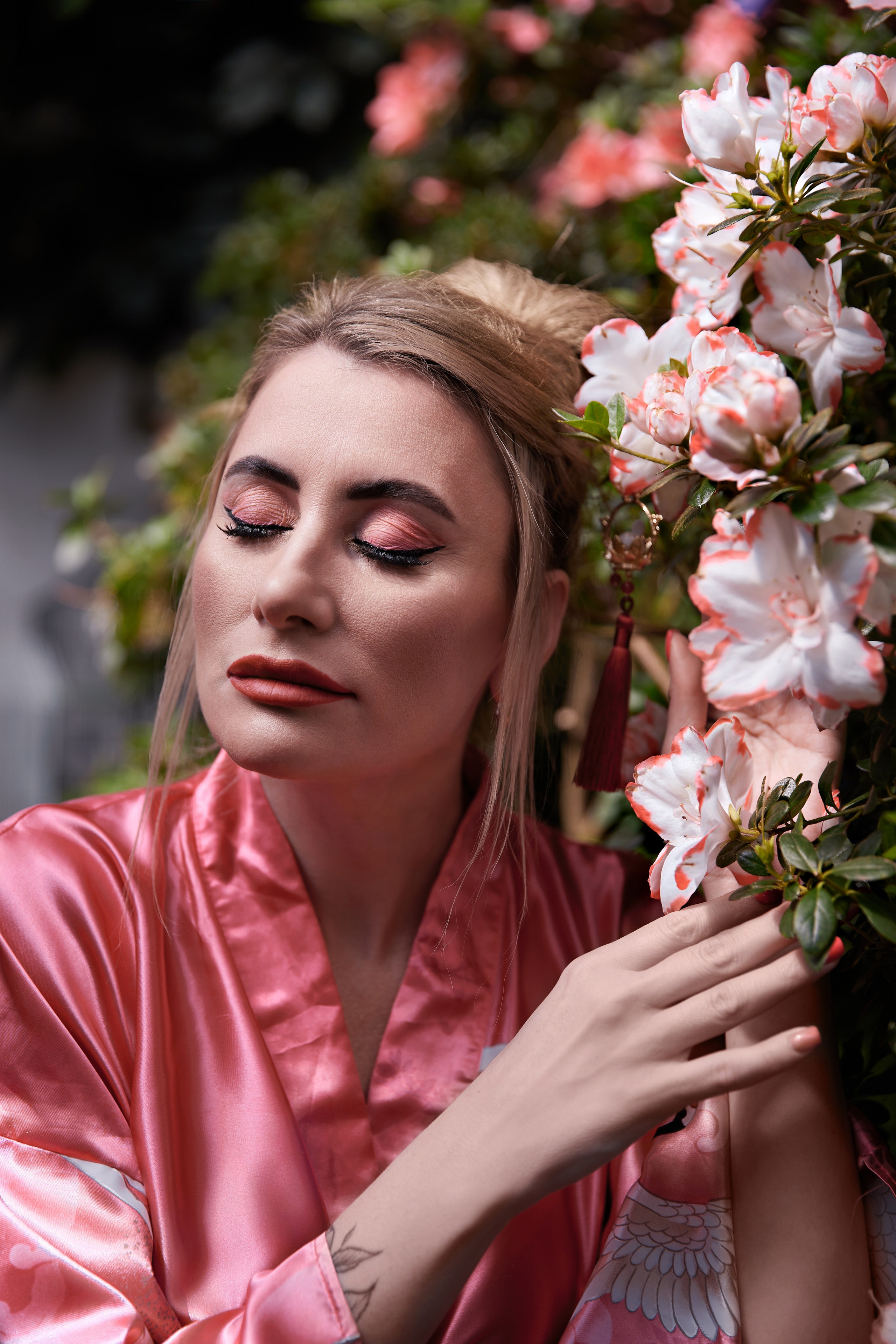 Марина, ботсад. Фотограф женского портрета, беременности и материнства Харькова Елена