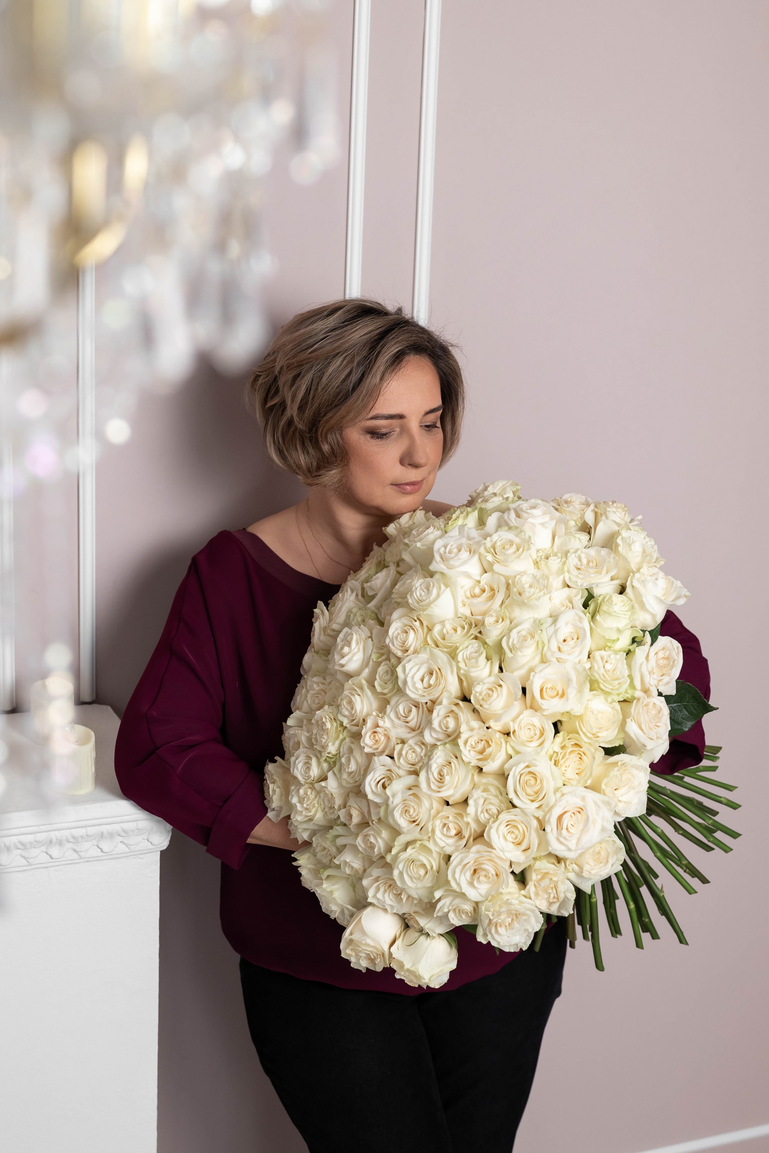 Фотопроект 101 белая роза 2026 год. Фотограф в городе Салават