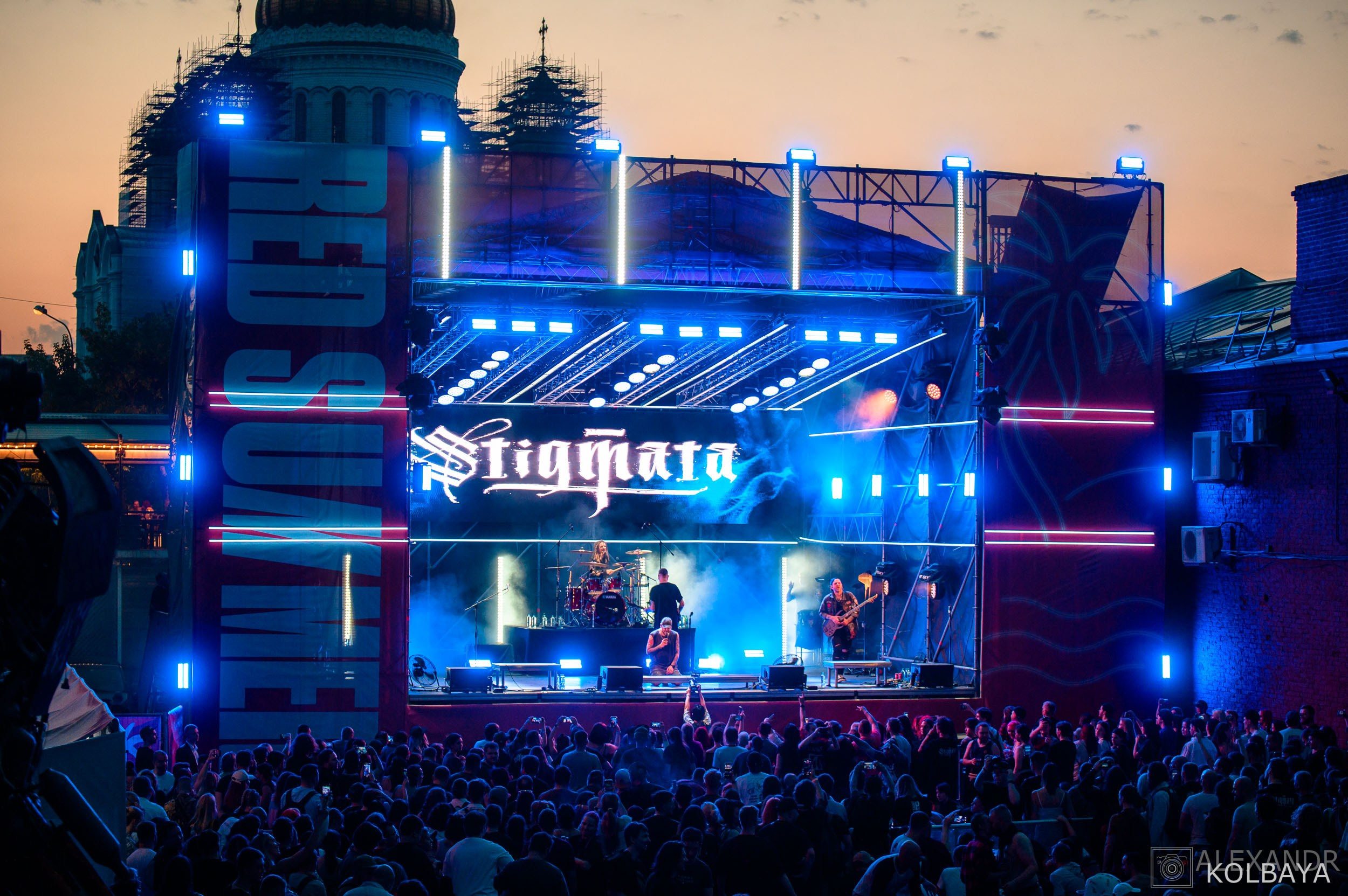 Концерт Stigmata на Red Summer (09.07.2025). Концертный и театральный репортажный фотограф в Москве Александр Колбая