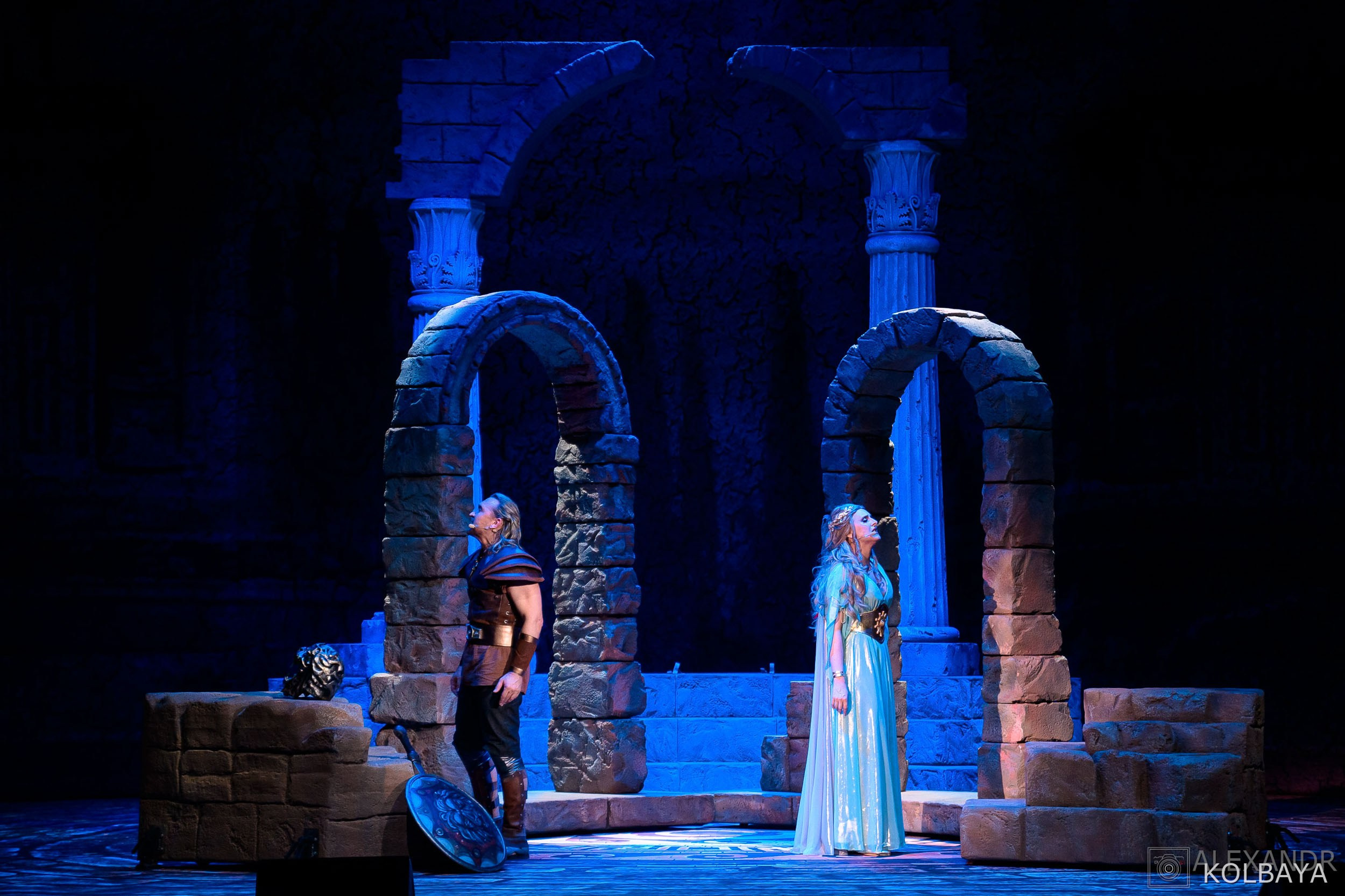 Фоторепортаж со спектакля Гладиатор в Театре Терезы Дуровой. Концертный и театральный репортажный фотограф в Москве Александр Колбая