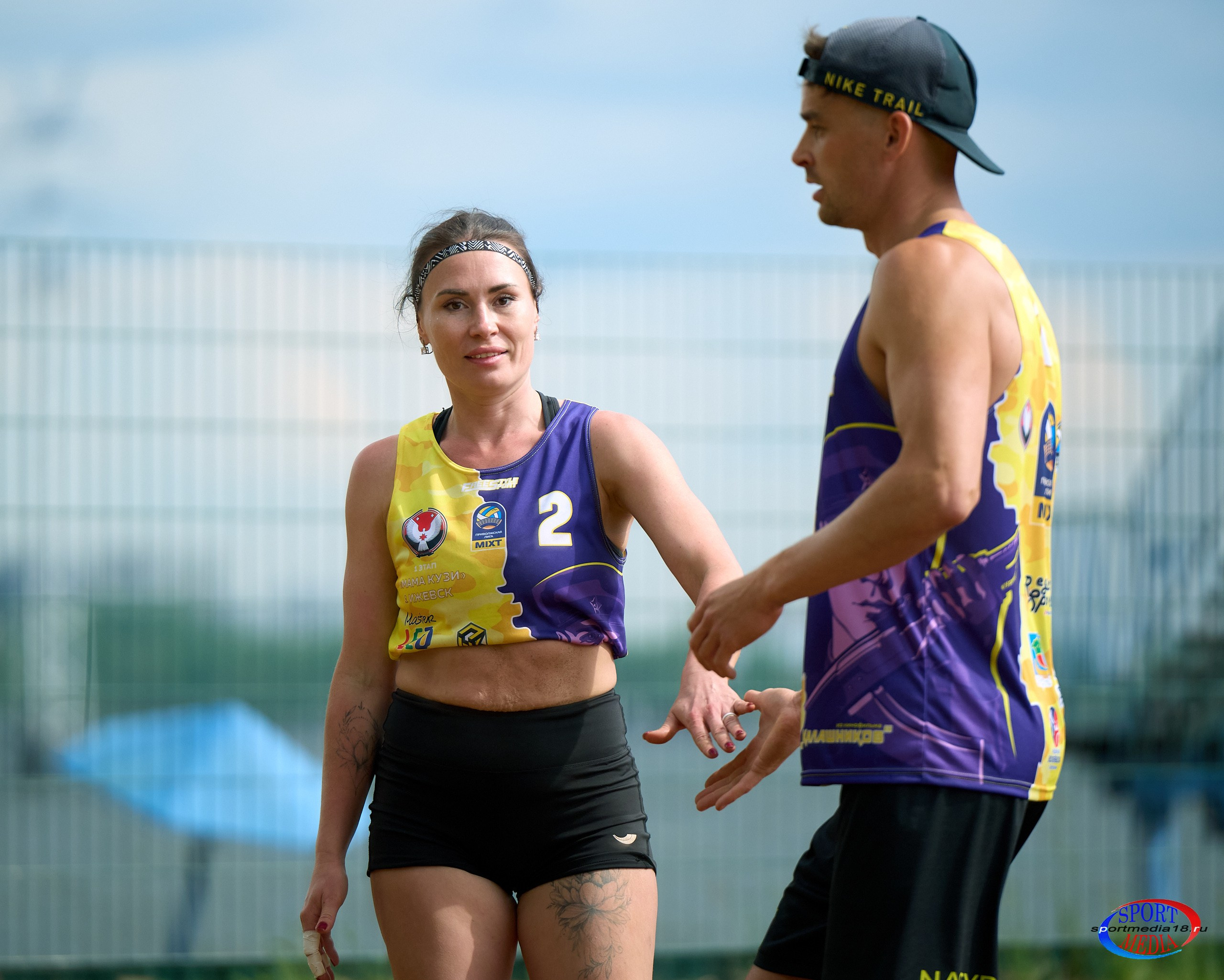 Пляжный волейбол. ПРИВОЛЖСКАЯ ЛИГА MIXT Ижевск 18.05.2025. Спортивный репортажный фотограф в Ижевске Сергей Мерзляков