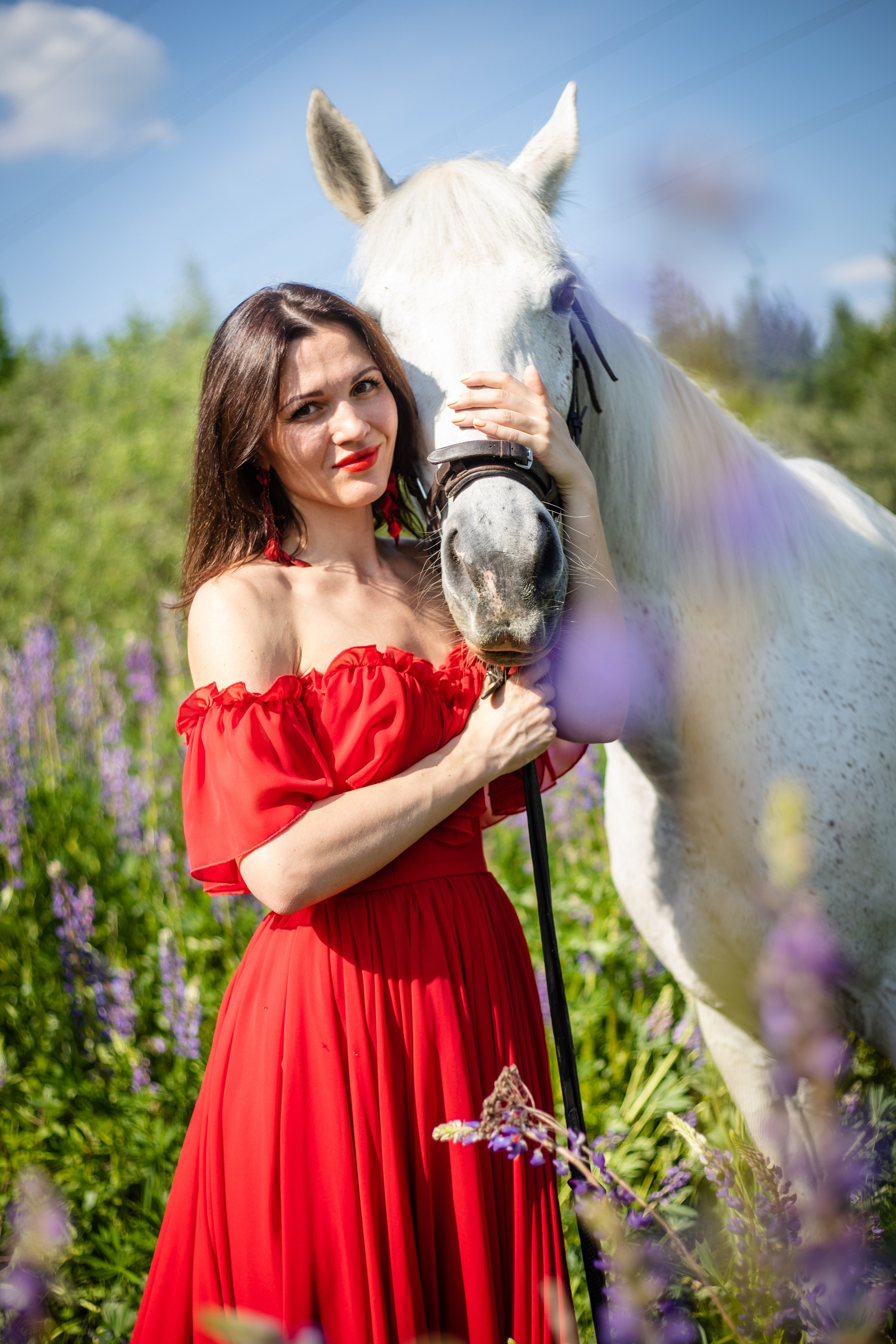 Съемка с лошадьми. Женский и семейный фотограф в Москве Лисовская Юлия