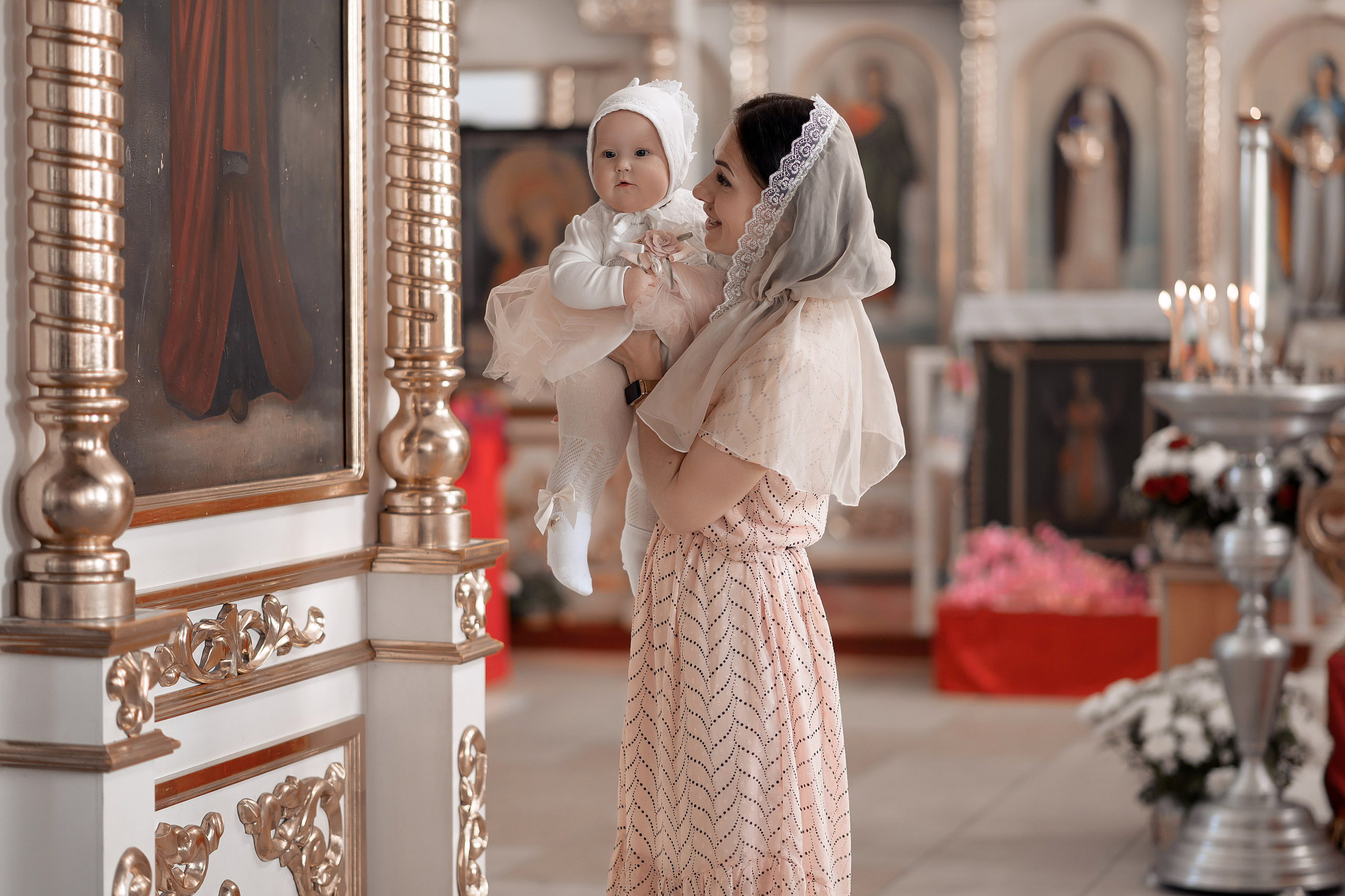 Крещение Екатнрины. Свадебный фотограф Белгород Валуйки Старый Оскол Воронеж