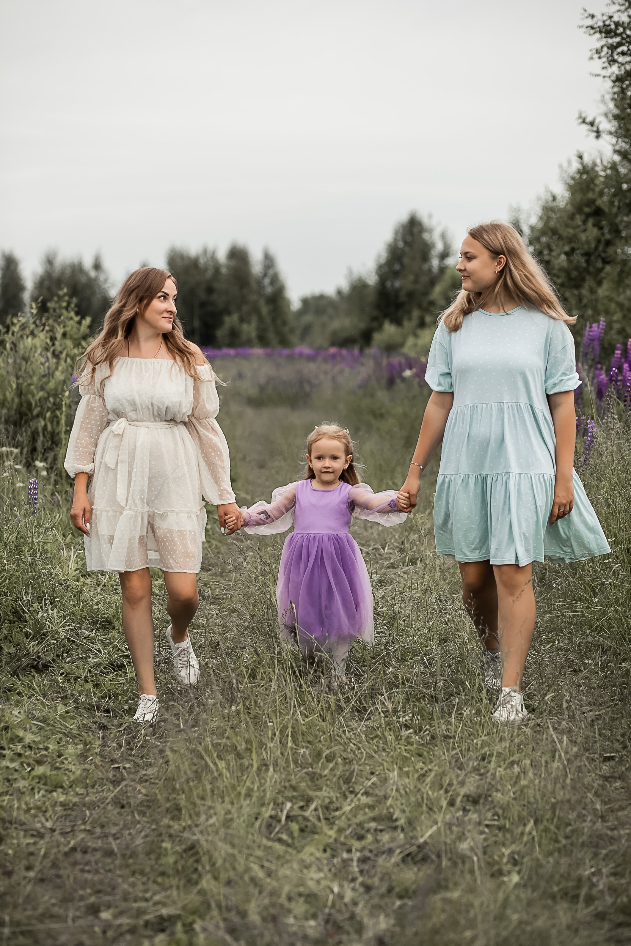 Екатерина, Алена и Анастасия. Свадебный и семейный фотограф в Колпино и СПб Юлия Папанова