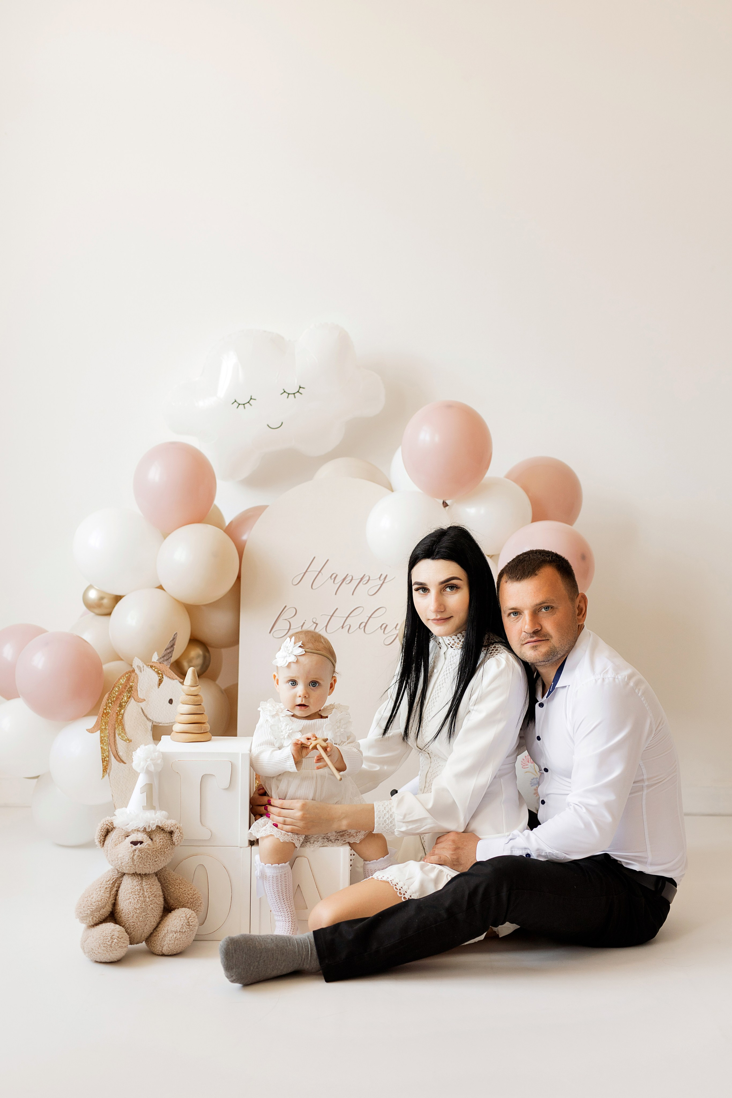 Веронике 1 годик. Семейный фотограф в Каневской Епифанова Ольга