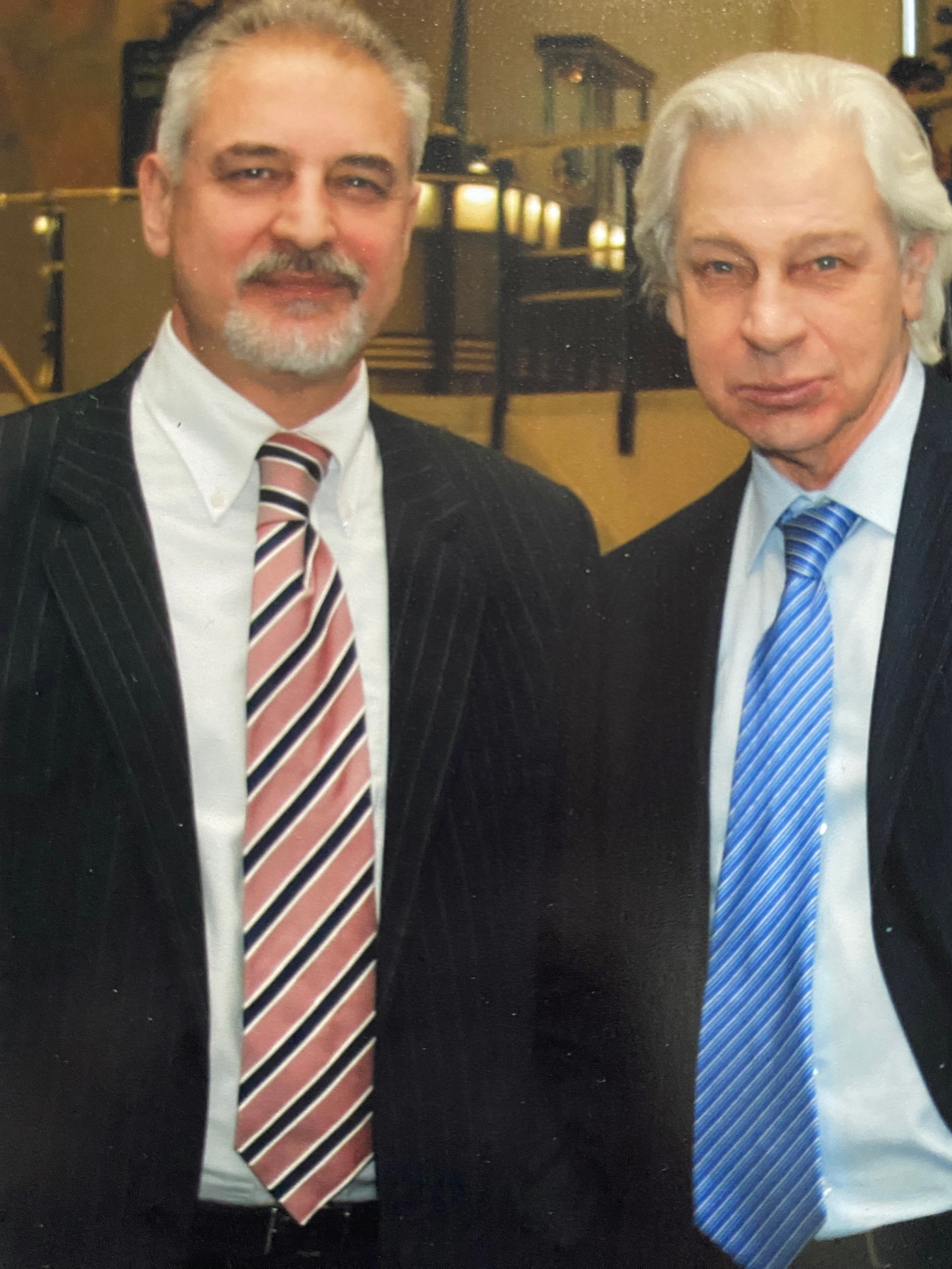 С Президентом Адвокатской Палаты города Москвы на Конференции адвокатов Москвы Резником Генри Марковичем