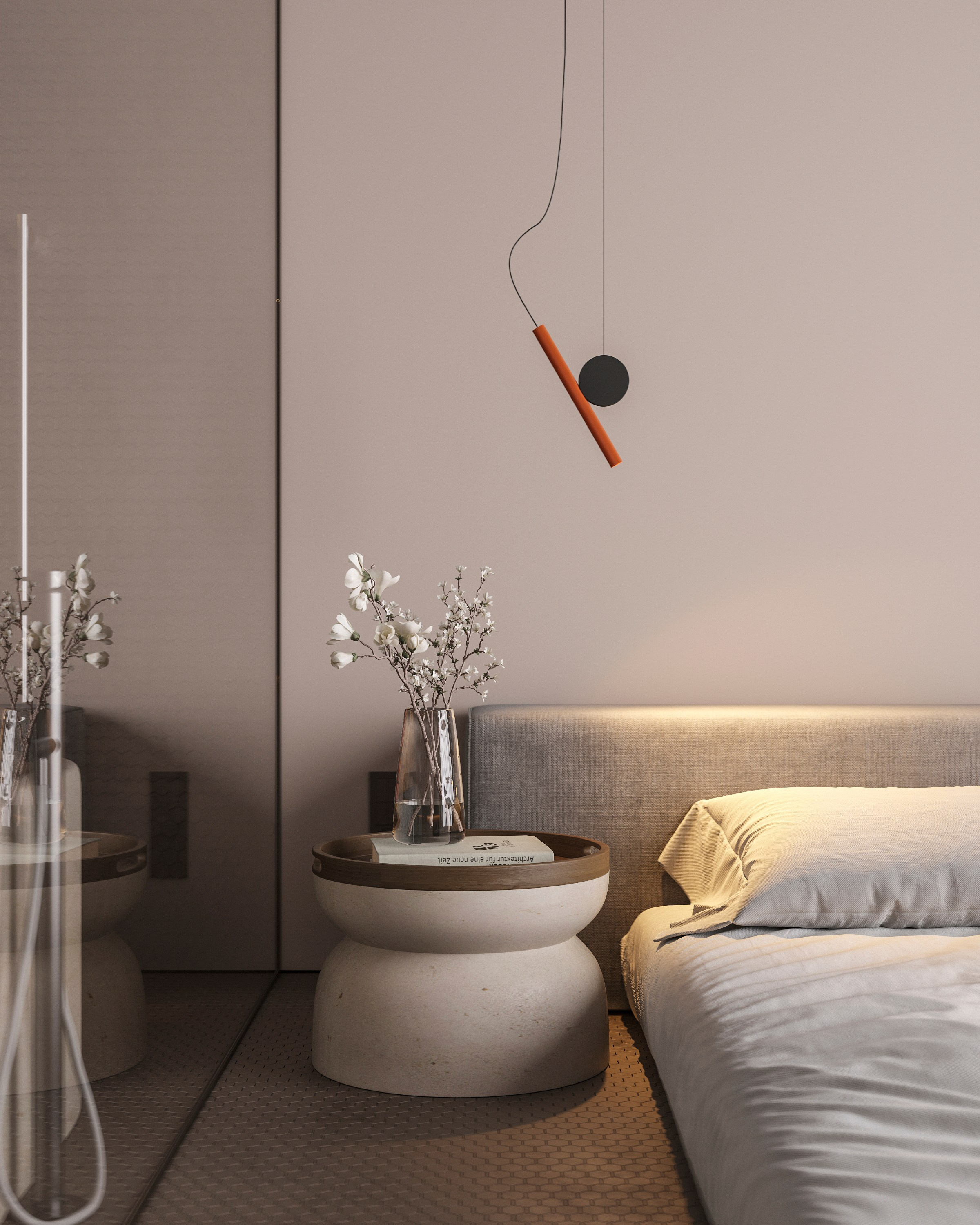 LUXURIOUS SIMPLICITY | BEIGE CONCEPT. Interior Visualization by Valerie Stetyukevich