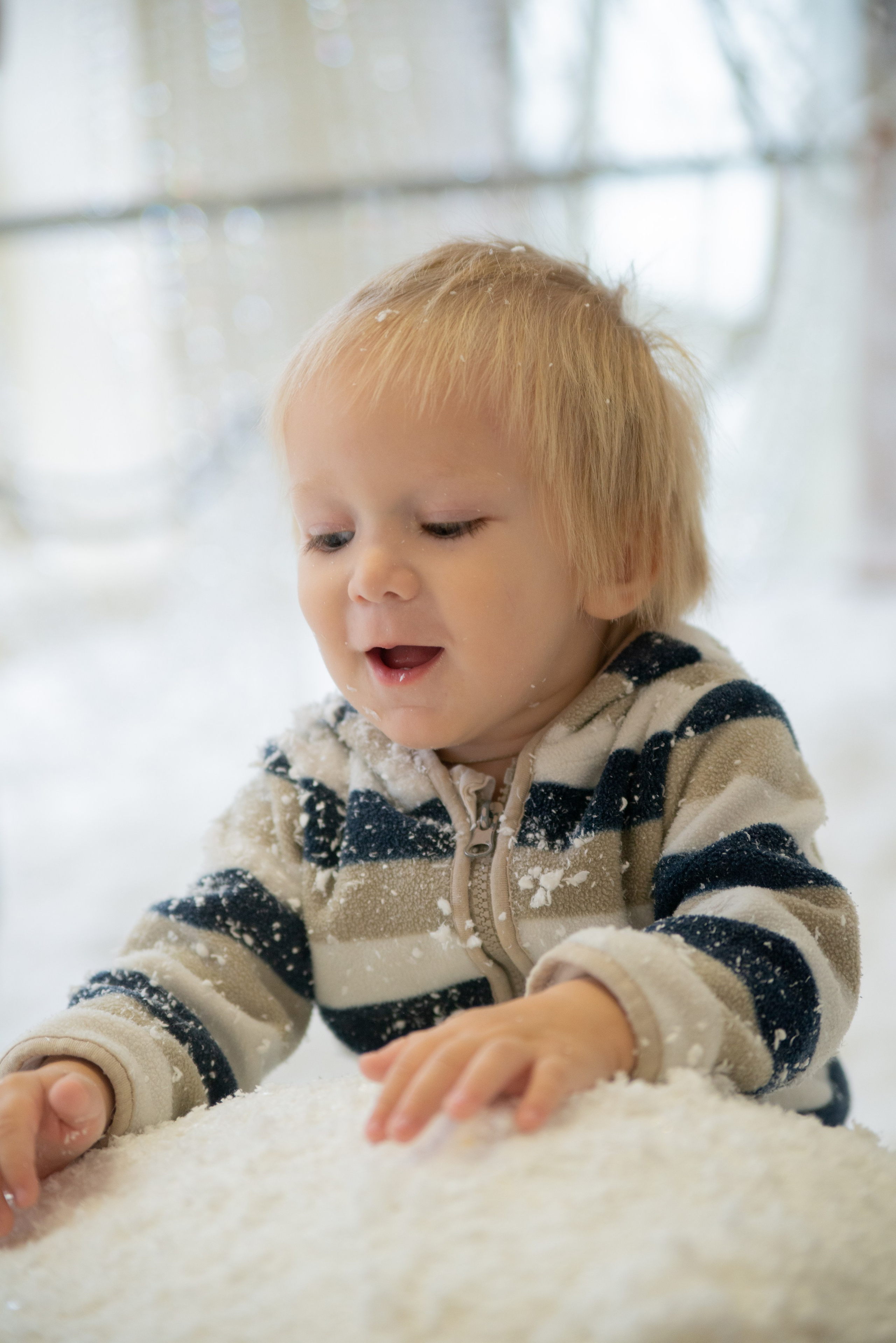 Дети в снежной студии. Фотограф и дизайнер в Москве Екатерина Лобачева