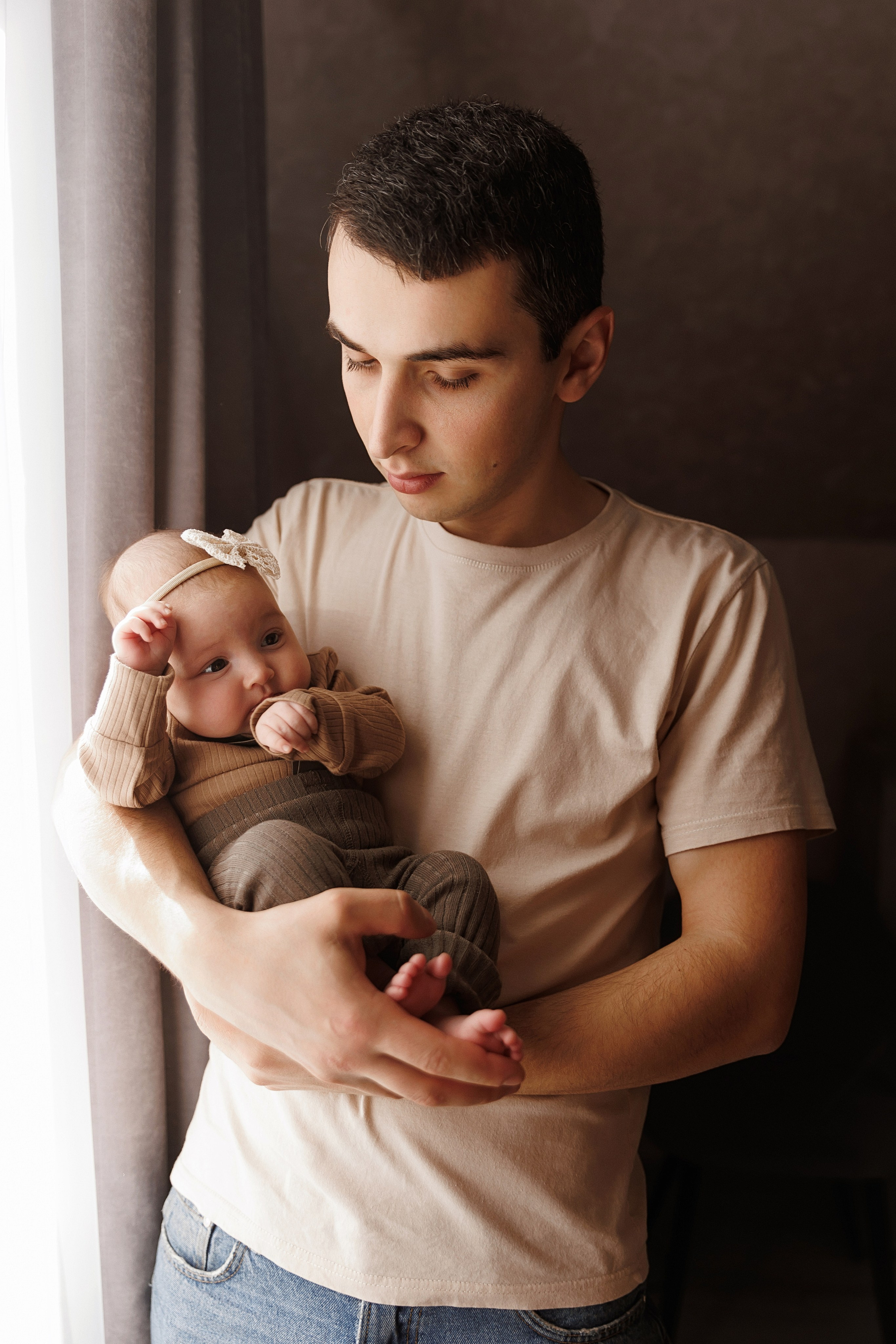 Фотоссессия малышка 2 месяца. Фотограф новорожденных в Сочи Екатерина Вялова