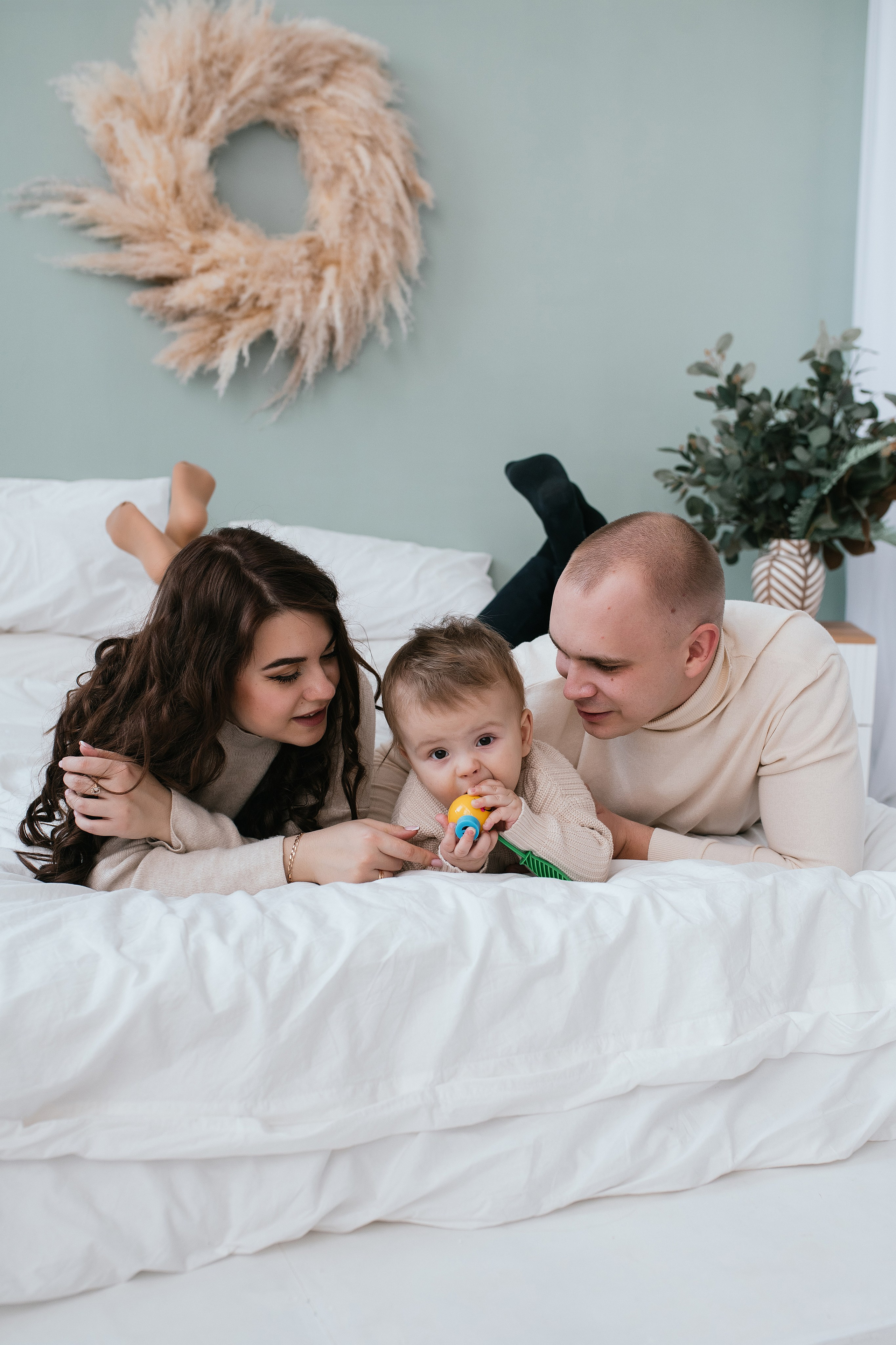 Наталья, Антон и Матвей. Свадебный, семейный фотограф в Рязани Лена Брант