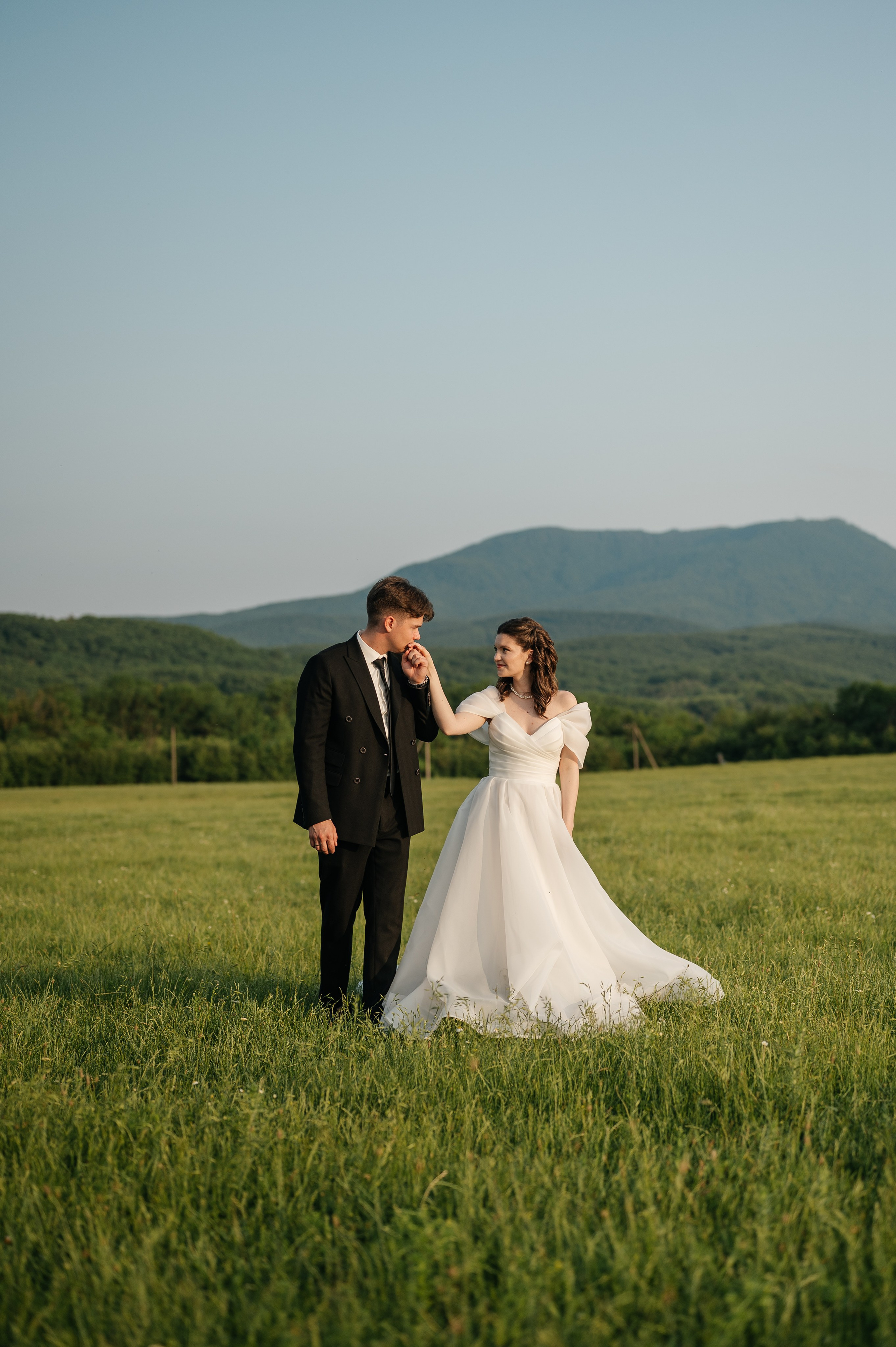 Свадебная съёмка в горах. Свадебный и семейный фотограф в Краснодаре Алина Мельник