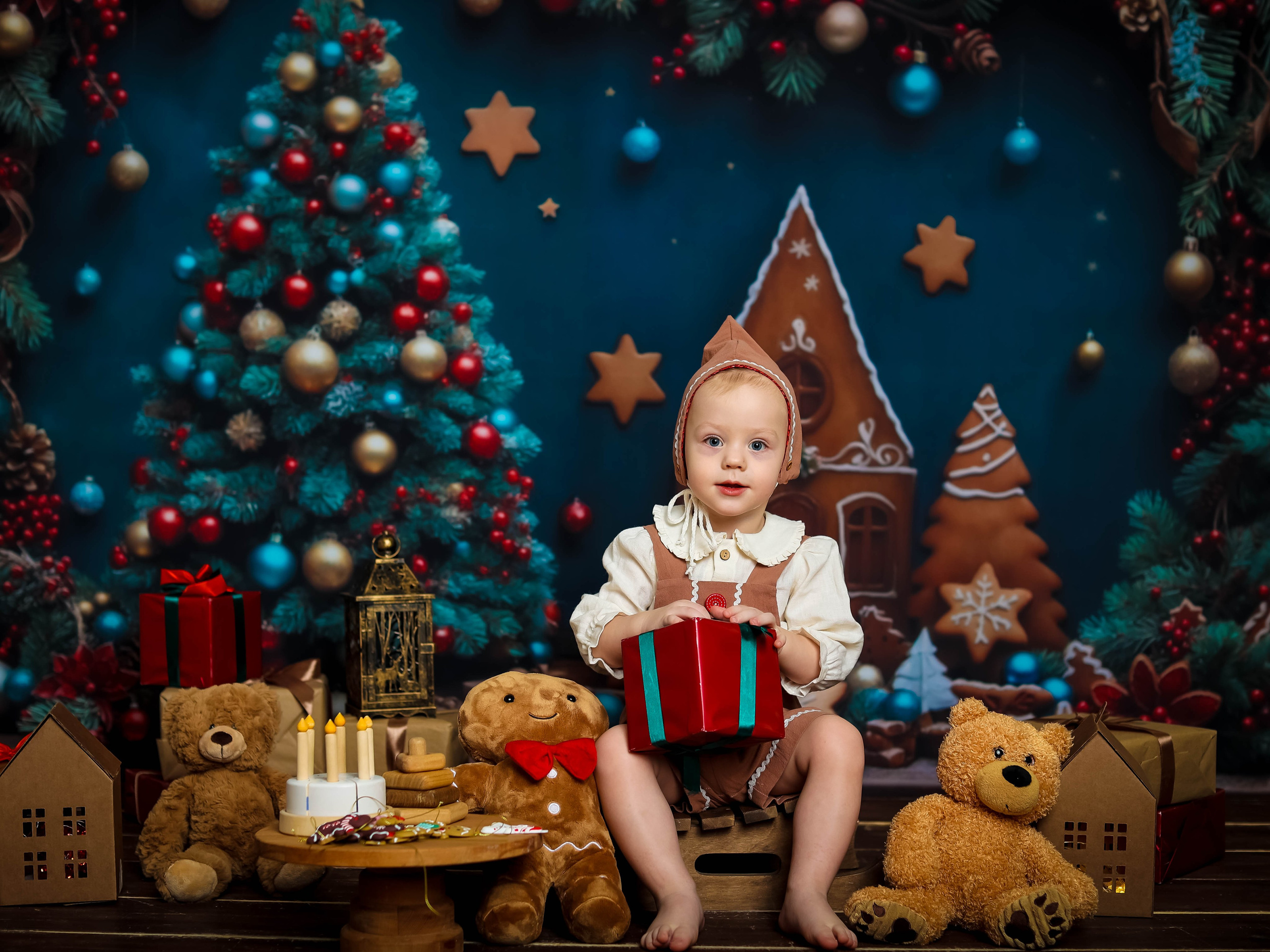 Новогодняя фотосессия на годик, два и три!. Семейный и детский фотограф Москва Елена Екимова 8926-895-38-86