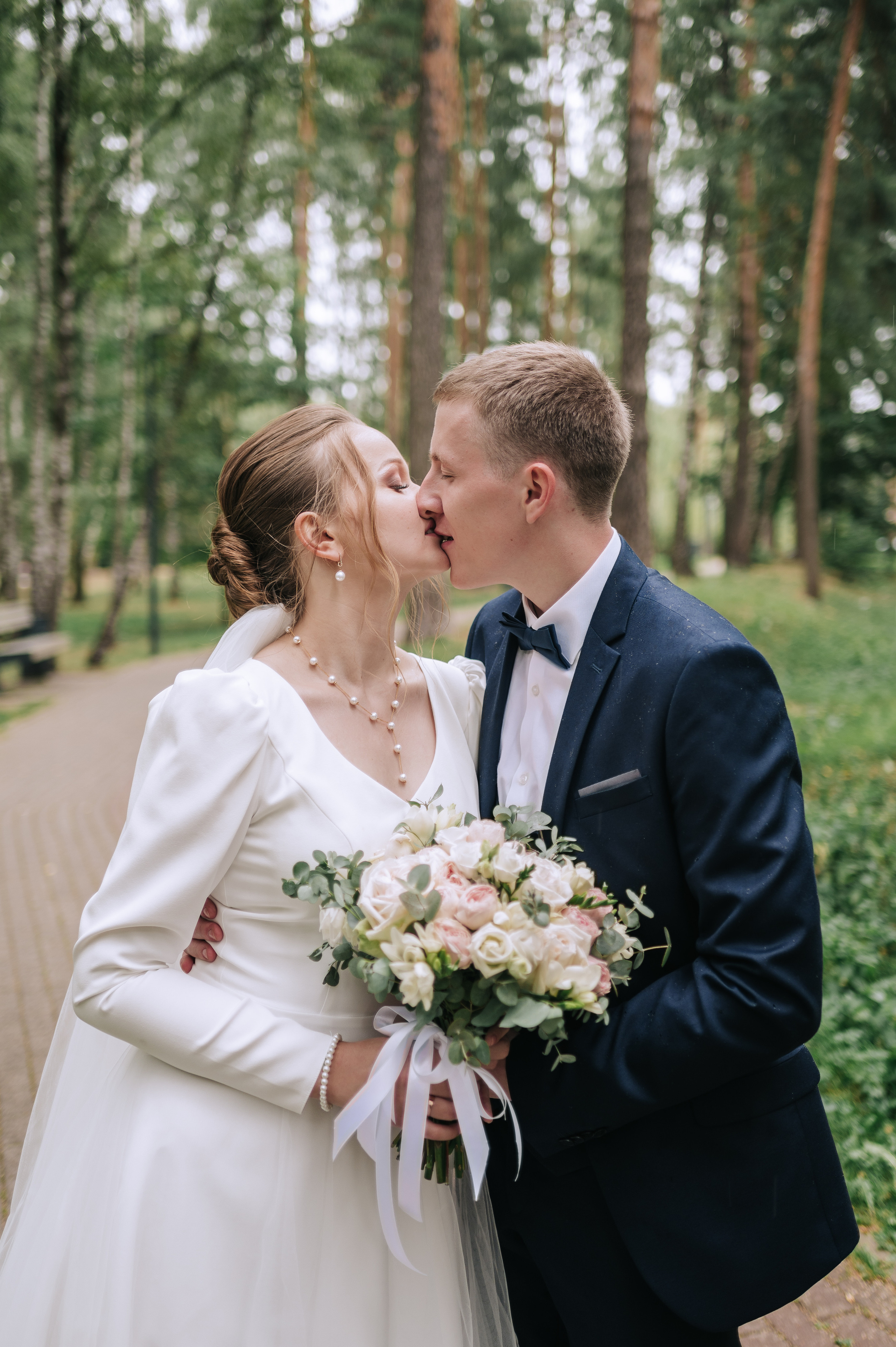 Свадебная фотосессия Саши и Алины. Фотограф в Москве и Московской области Таня Яблочкина