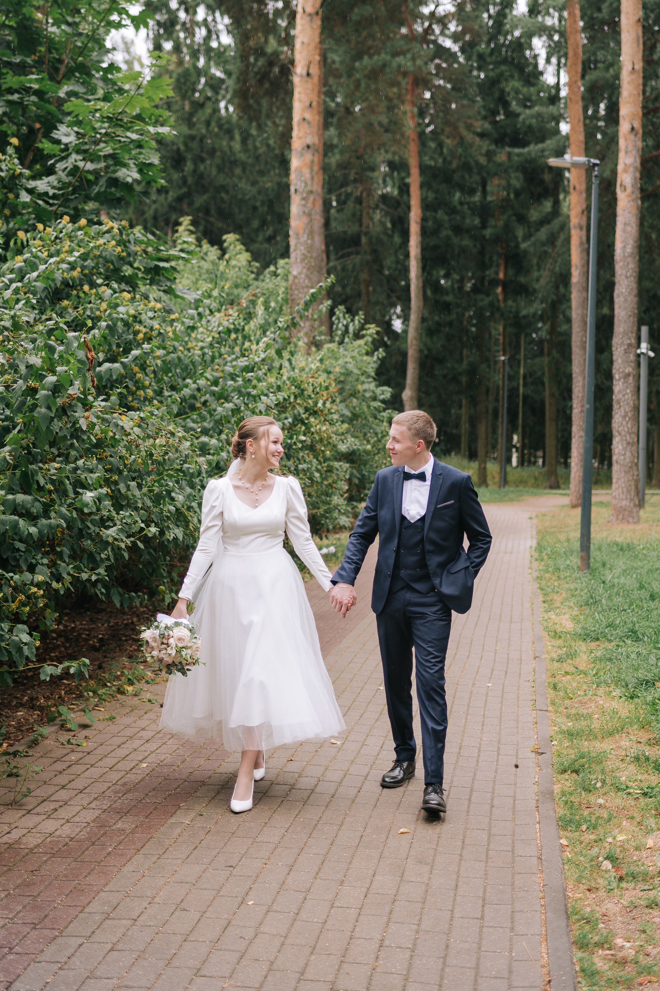 Свадебная фотосессия Саши и Алины. Фотограф в Москве и Московской области Таня Яблочкина