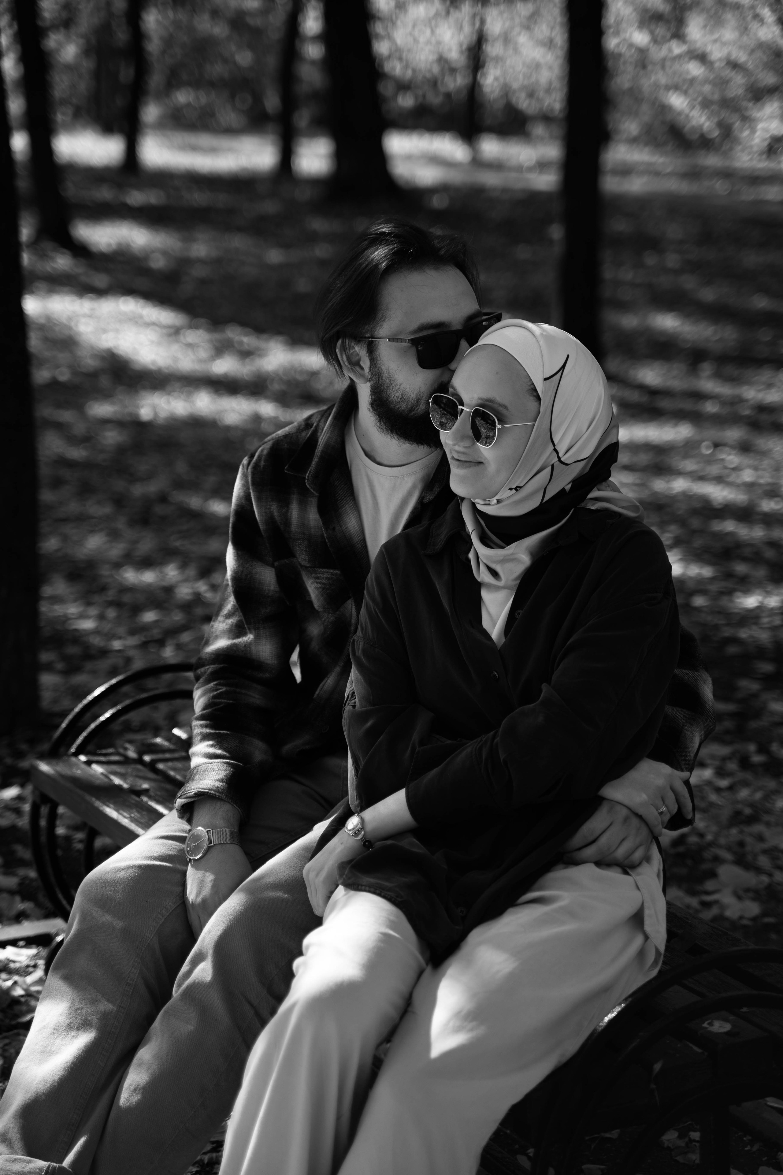 Трое в парке