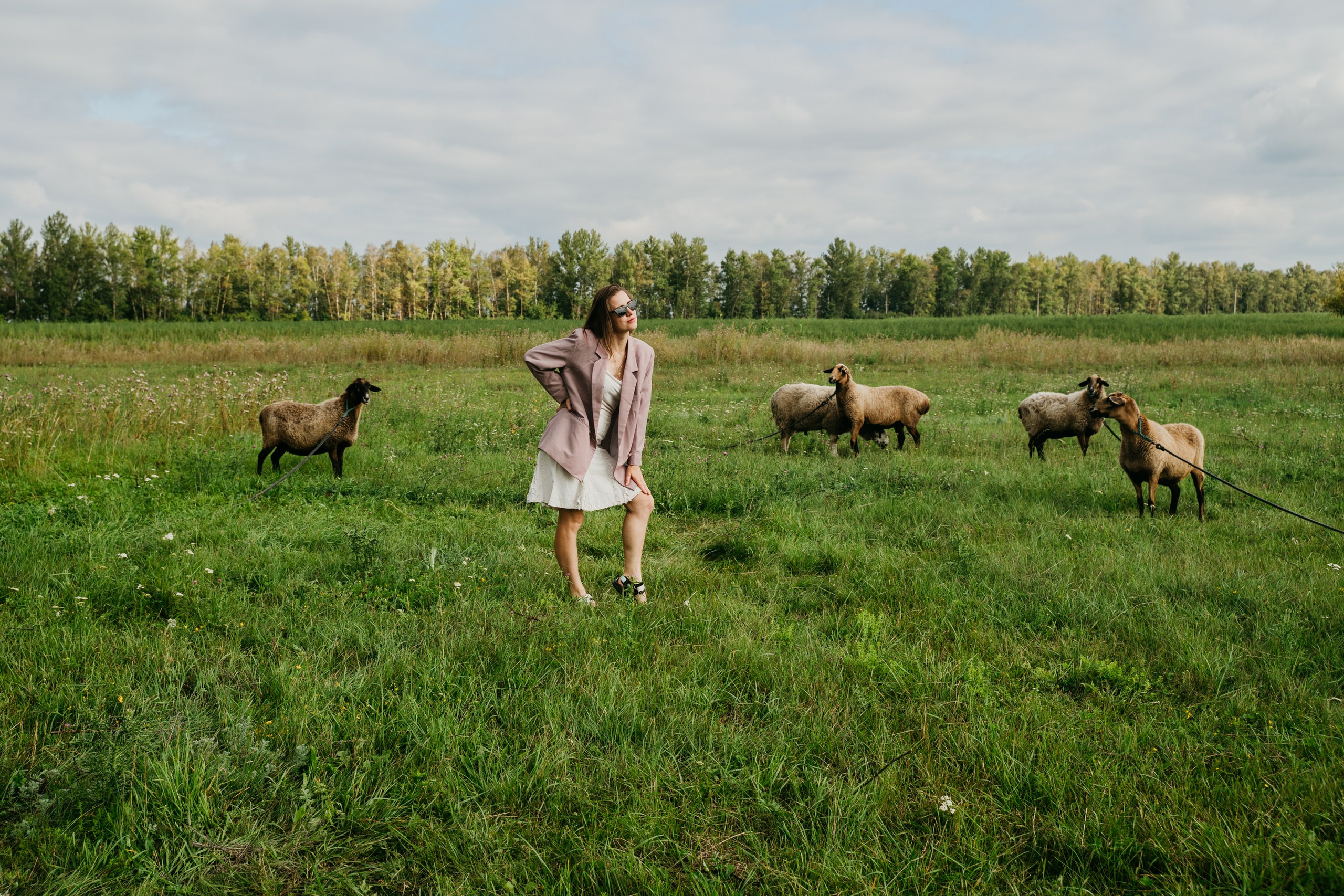 Деревенские мотивы портретной фотографии. Свадебный, семейный, портретный, репортажный фотограф в Санкт-Петербурге