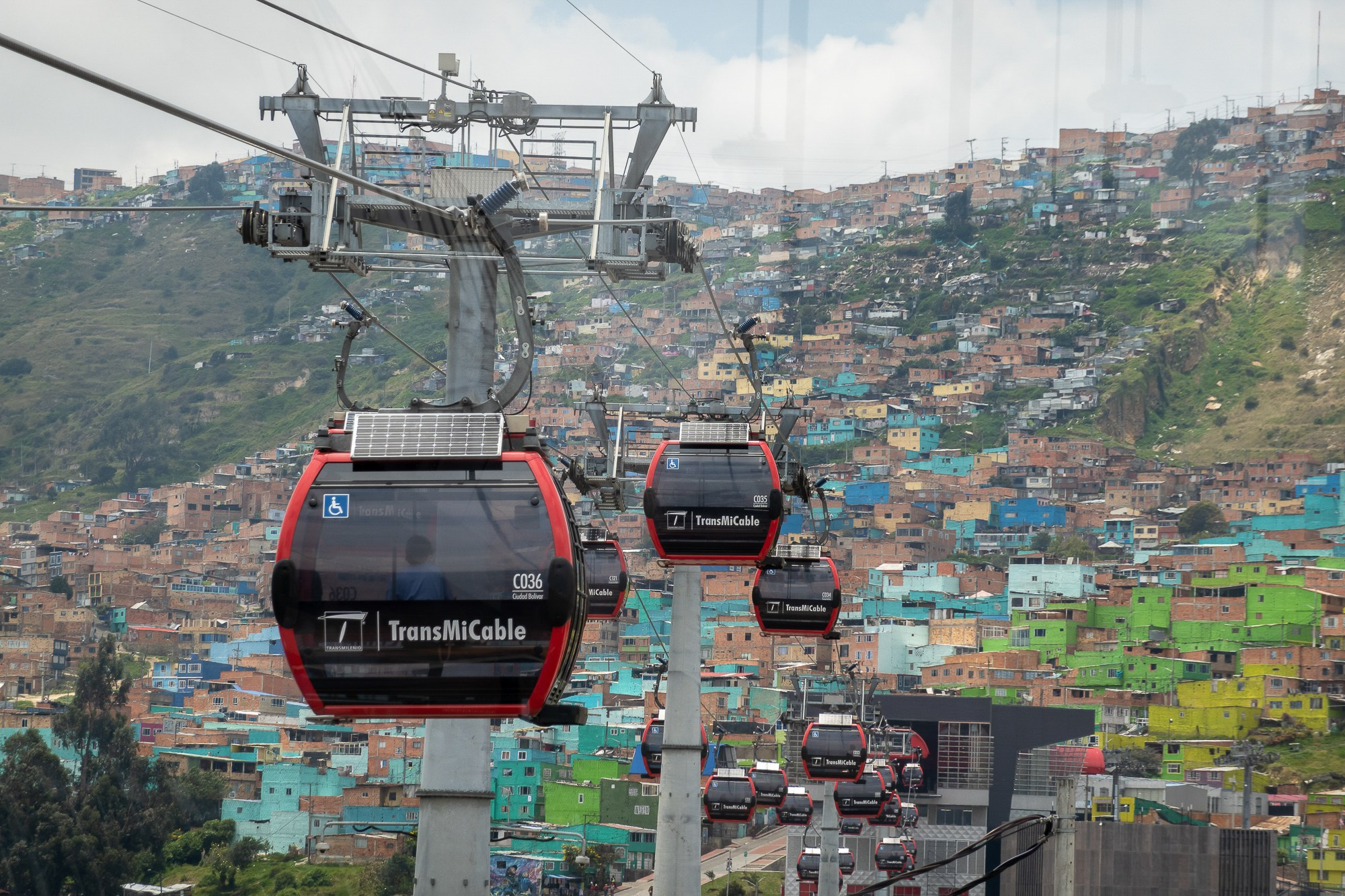 Богота, столица Колумбии. Bogotá, the capital of Colombia. Фотограф Алексей Скоробогатько