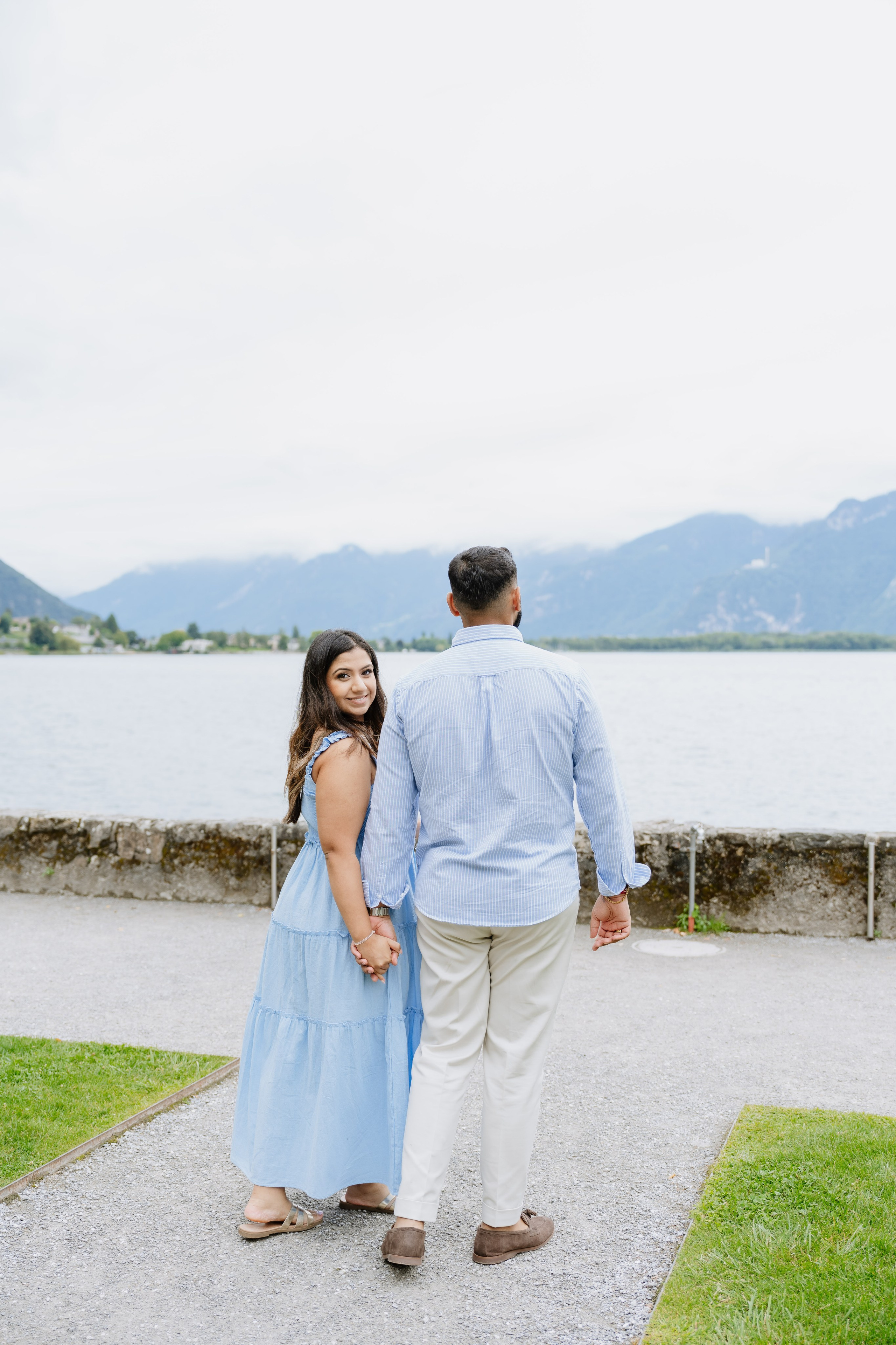 Krishna & Ravi | Proposal Montreux. Professional Wedding Photographer Geneva & Romande Switzerland | Tanya Creator