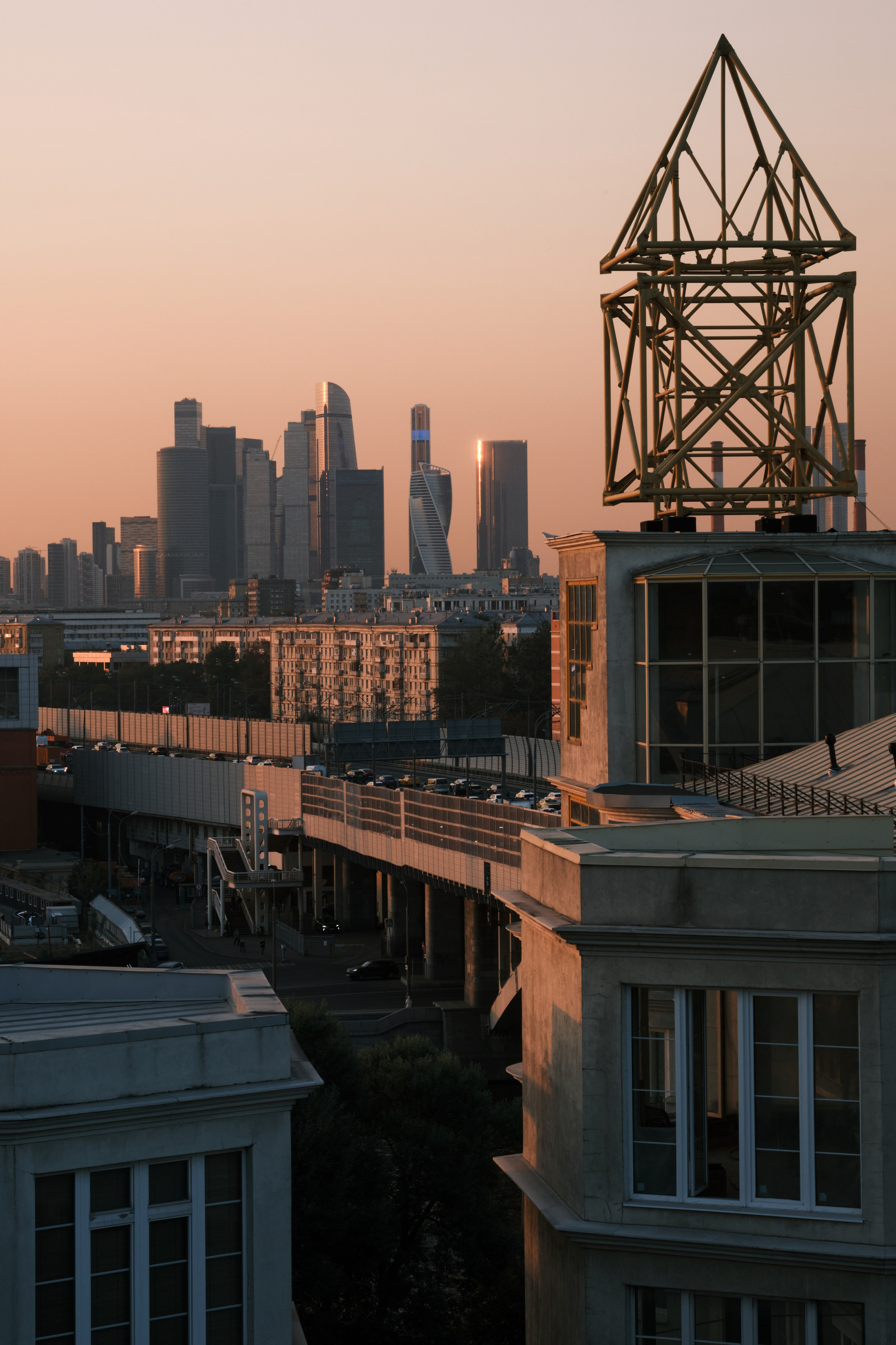 Вид на Москву Сити