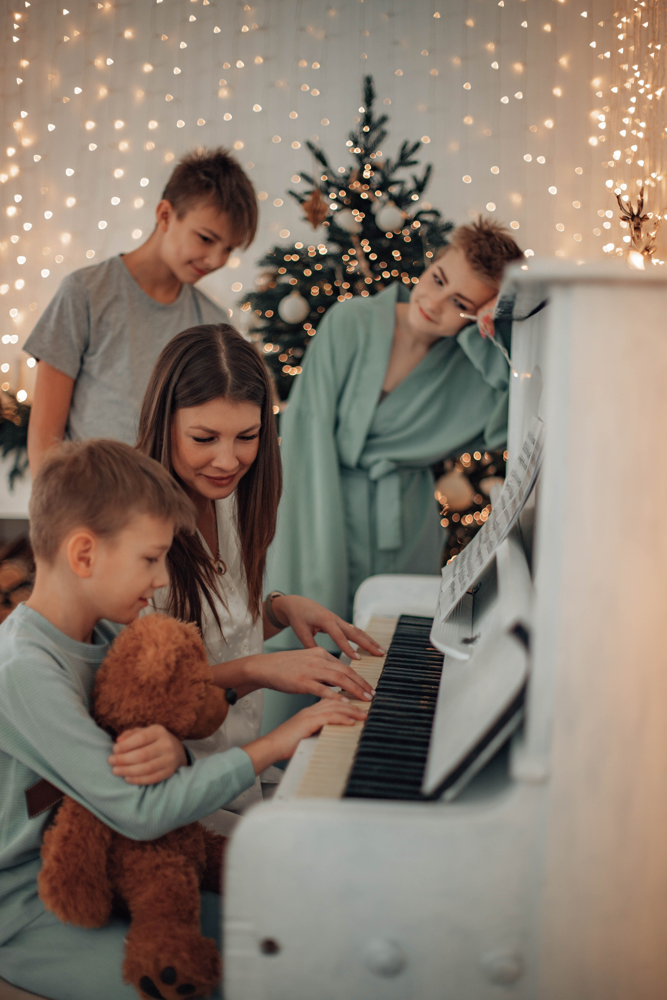 В студии. Семейный фотограф Москва Ирина Малышева