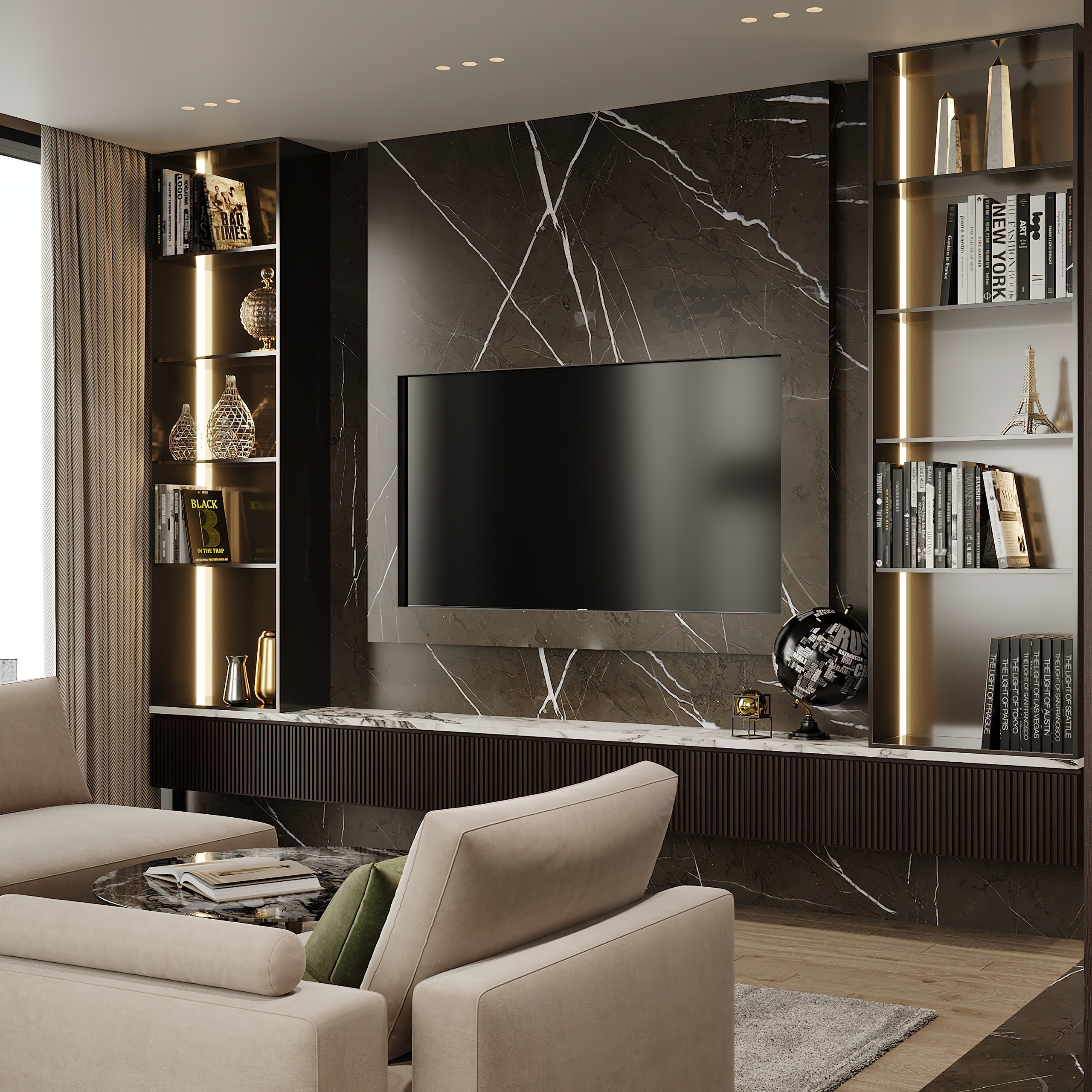 ЖК CAPITAL TOWERS. Дизайн интерьеров с Анастасией Рулевой