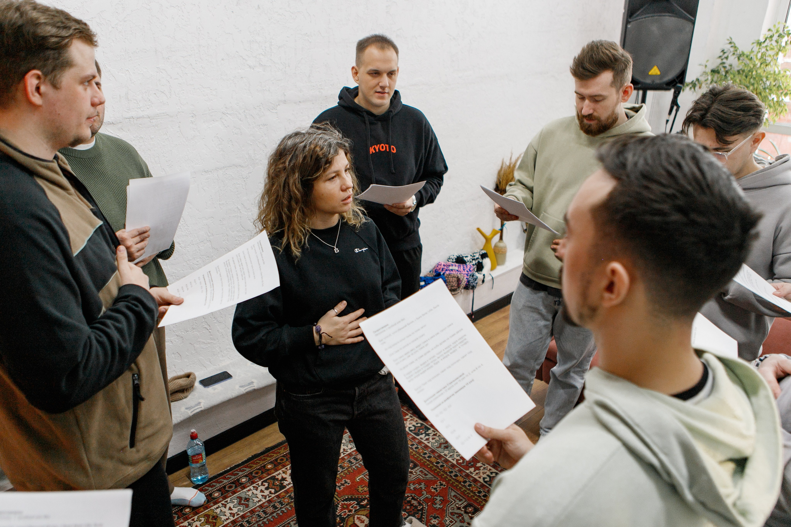 Мастер-класс по вокалу. Фотограф Анастасия Кулешова