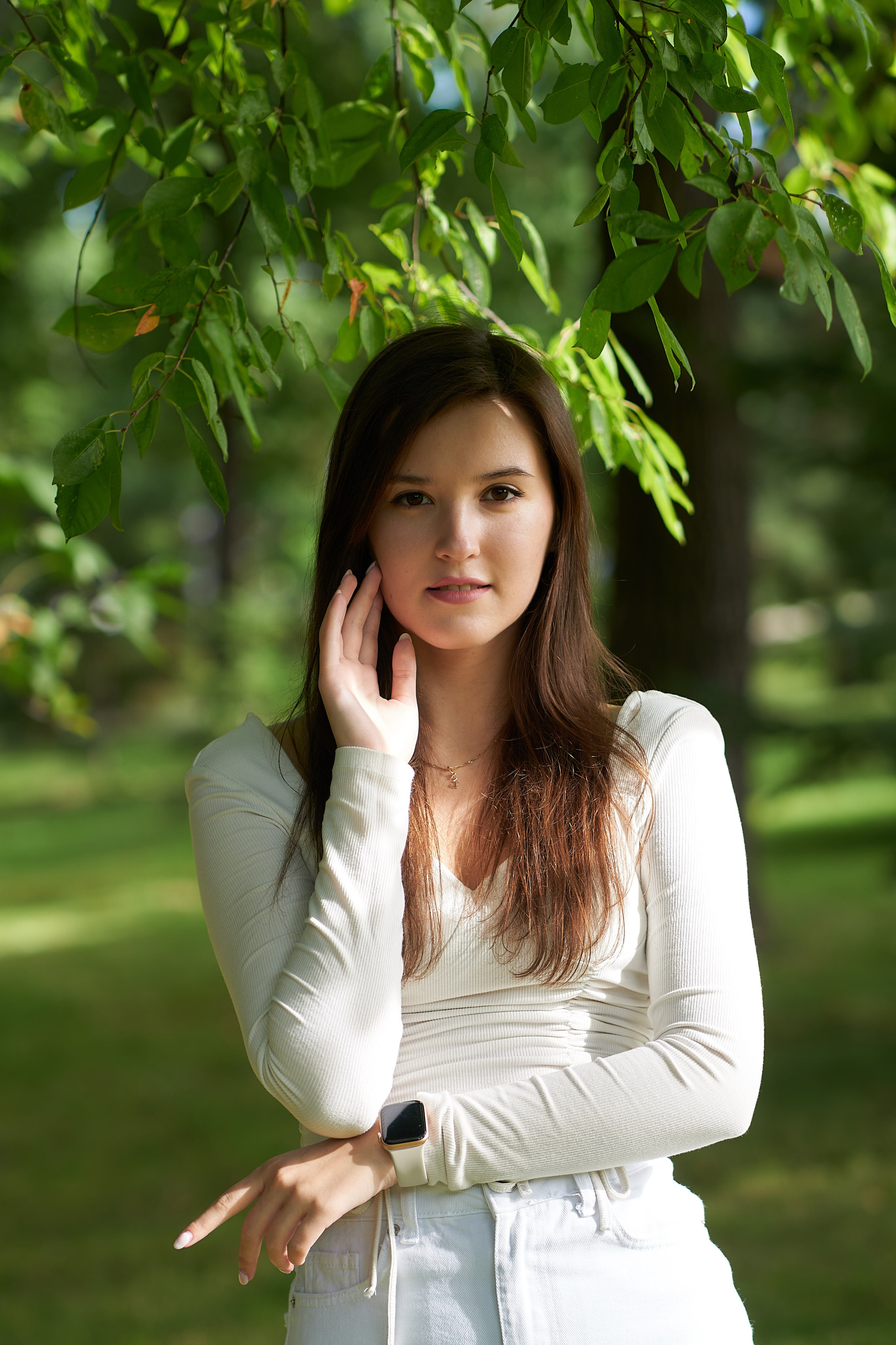 Прогулка с семьёй. Анна Катасонова