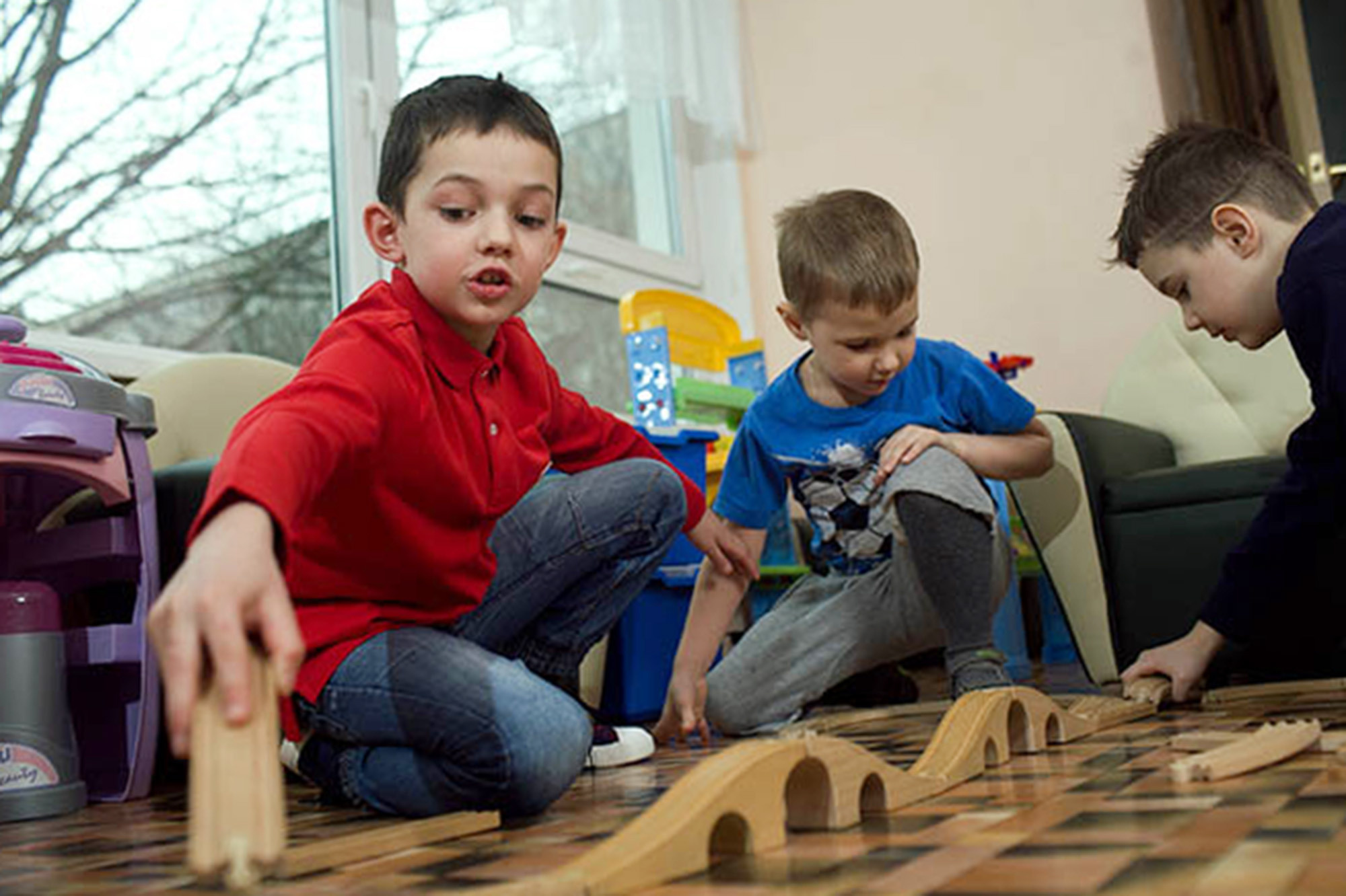 В детских садах. Фотограф Сергей Осколков (Москва)