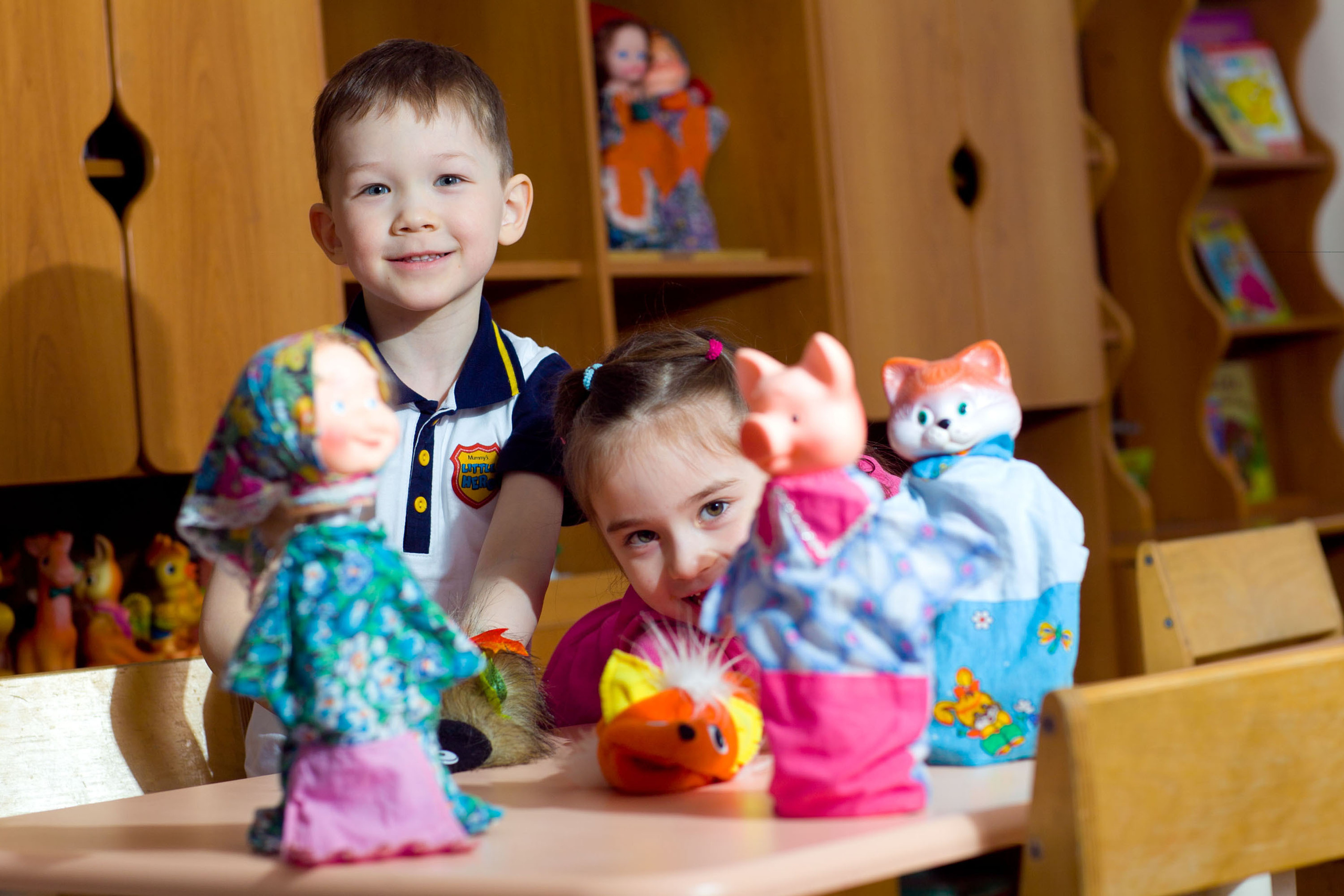 В детских садах. Фотограф Сергей Осколков (Москва)