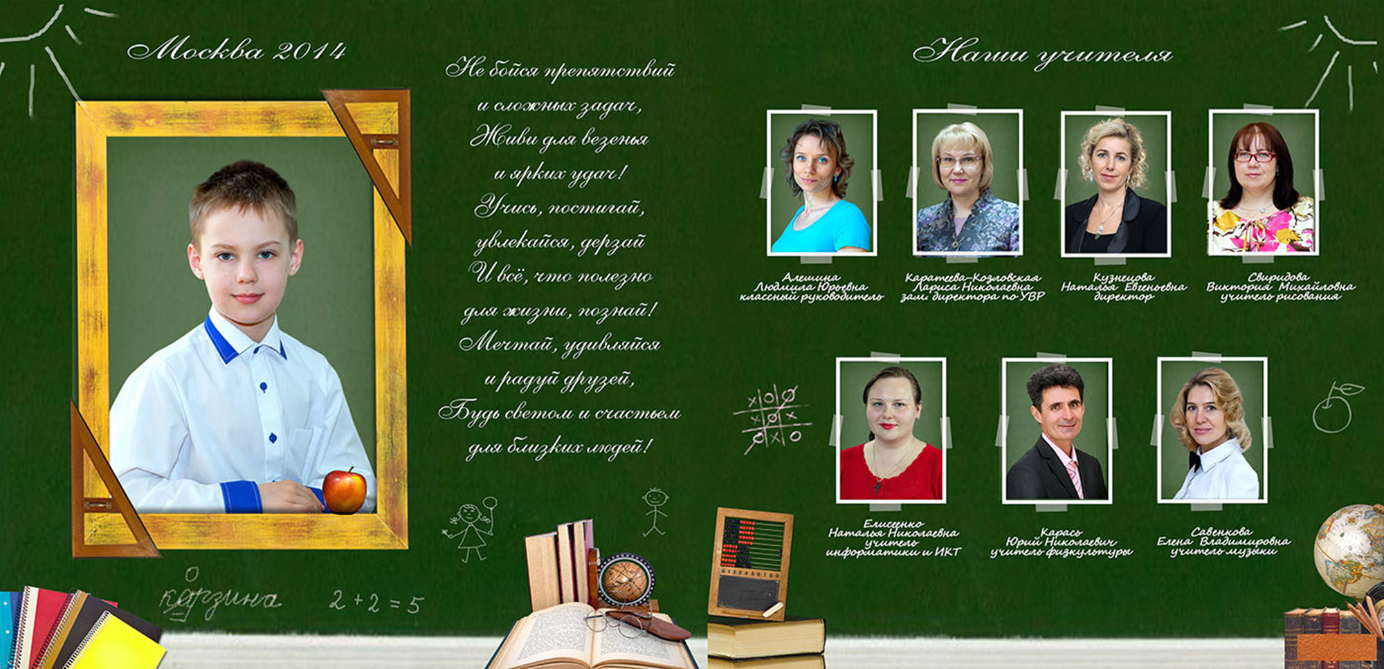 Школьная доска. Фотограф Сергей Осколков (Москва)