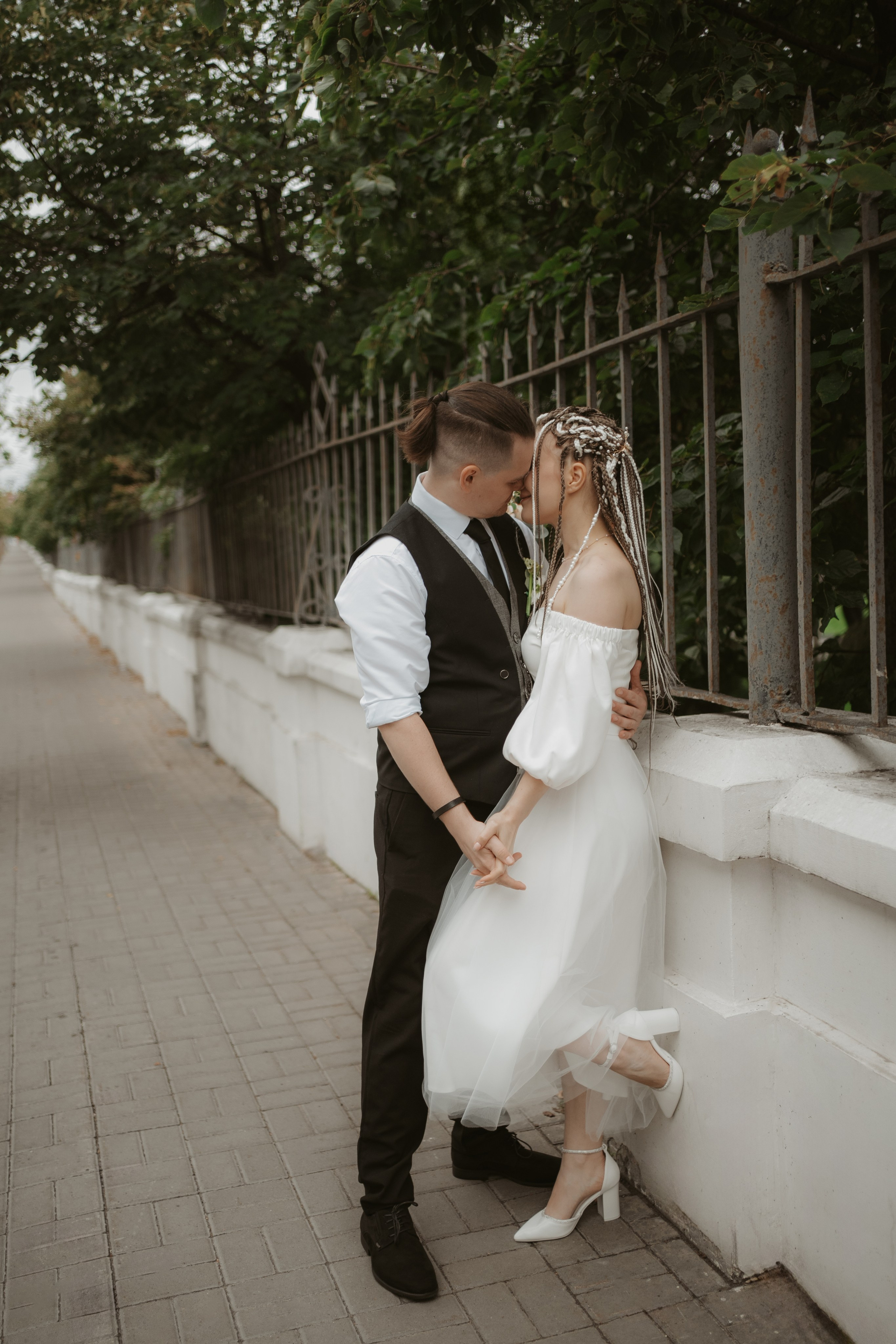 Женя и Рита, свадебная прогулка по Казани. Портретный фотограф в Казани, Красной Поляне и Сочи Анна Кузнецова