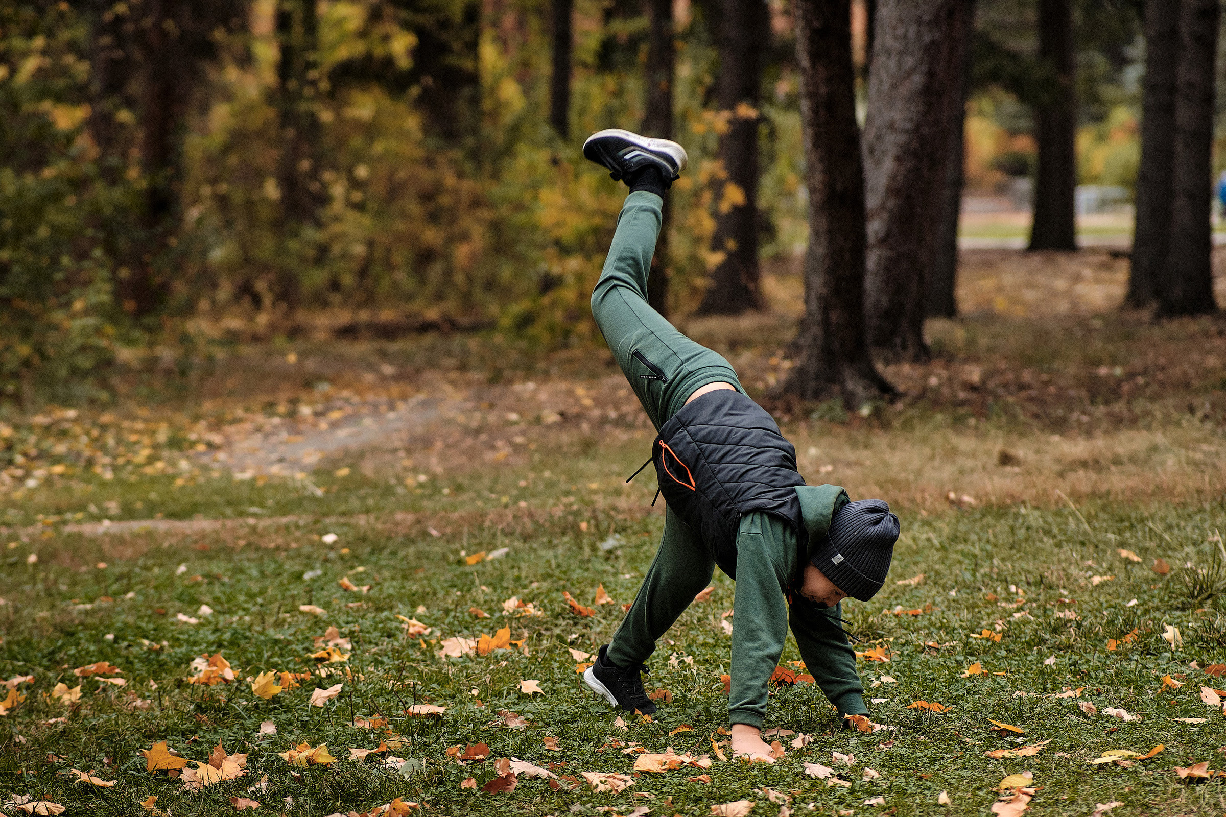 Осень в парке. Профессиональный фотограф в Екатеринбурге Юра Сахар