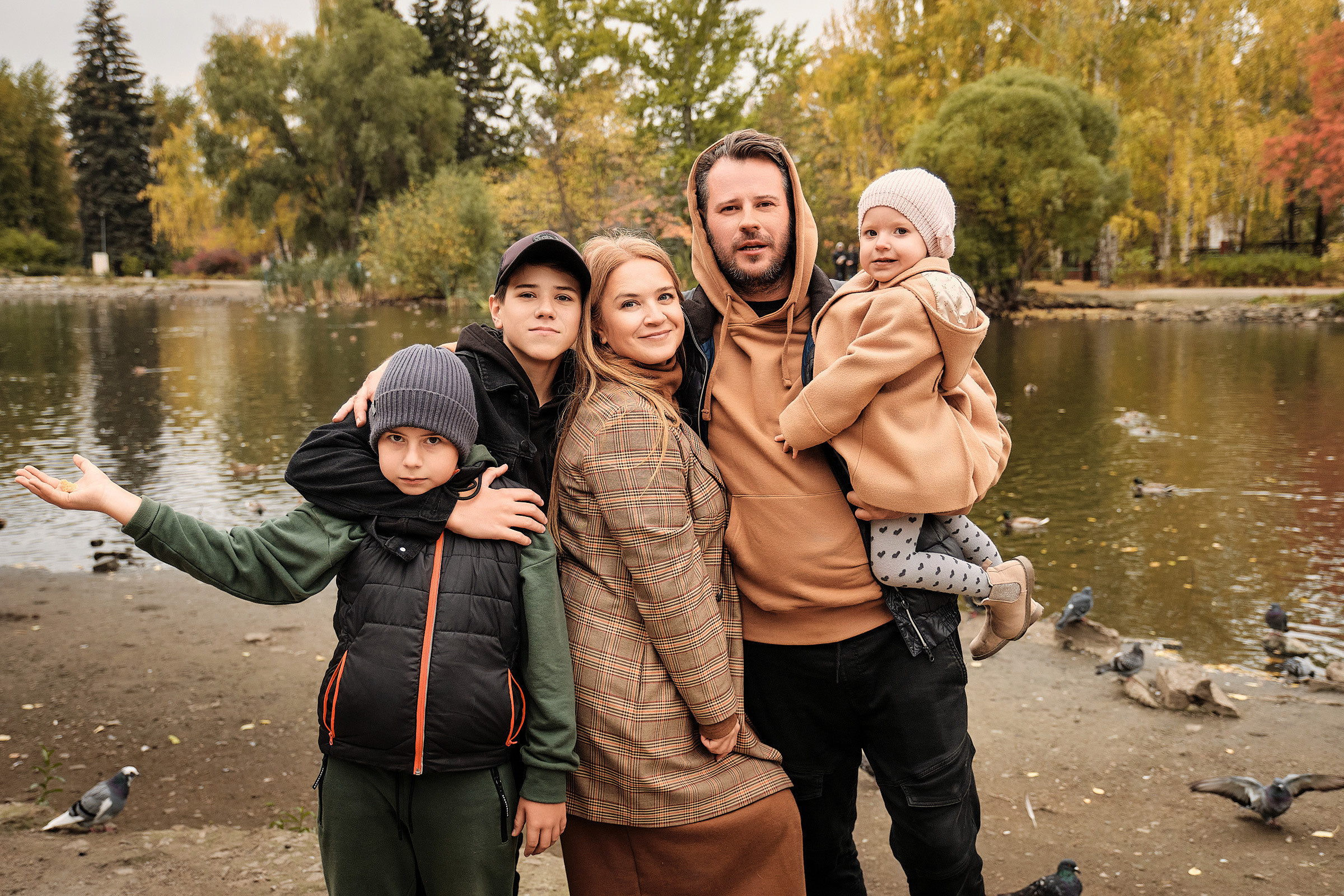 Осень в парке. Профессиональный фотограф в Екатеринбурге Юра Сахар