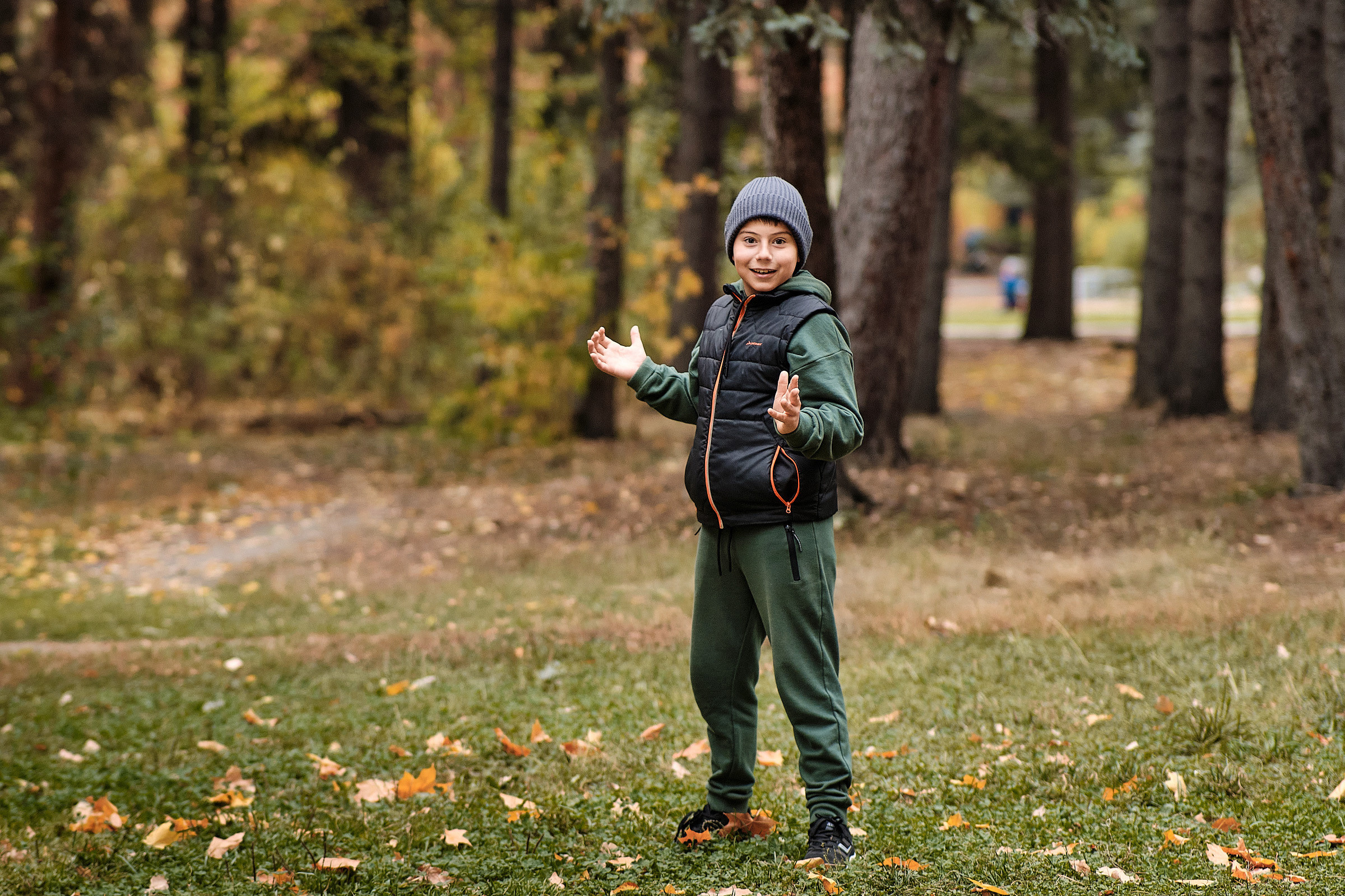 Осень в парке. Профессиональный фотограф в Екатеринбурге Юра Сахар
