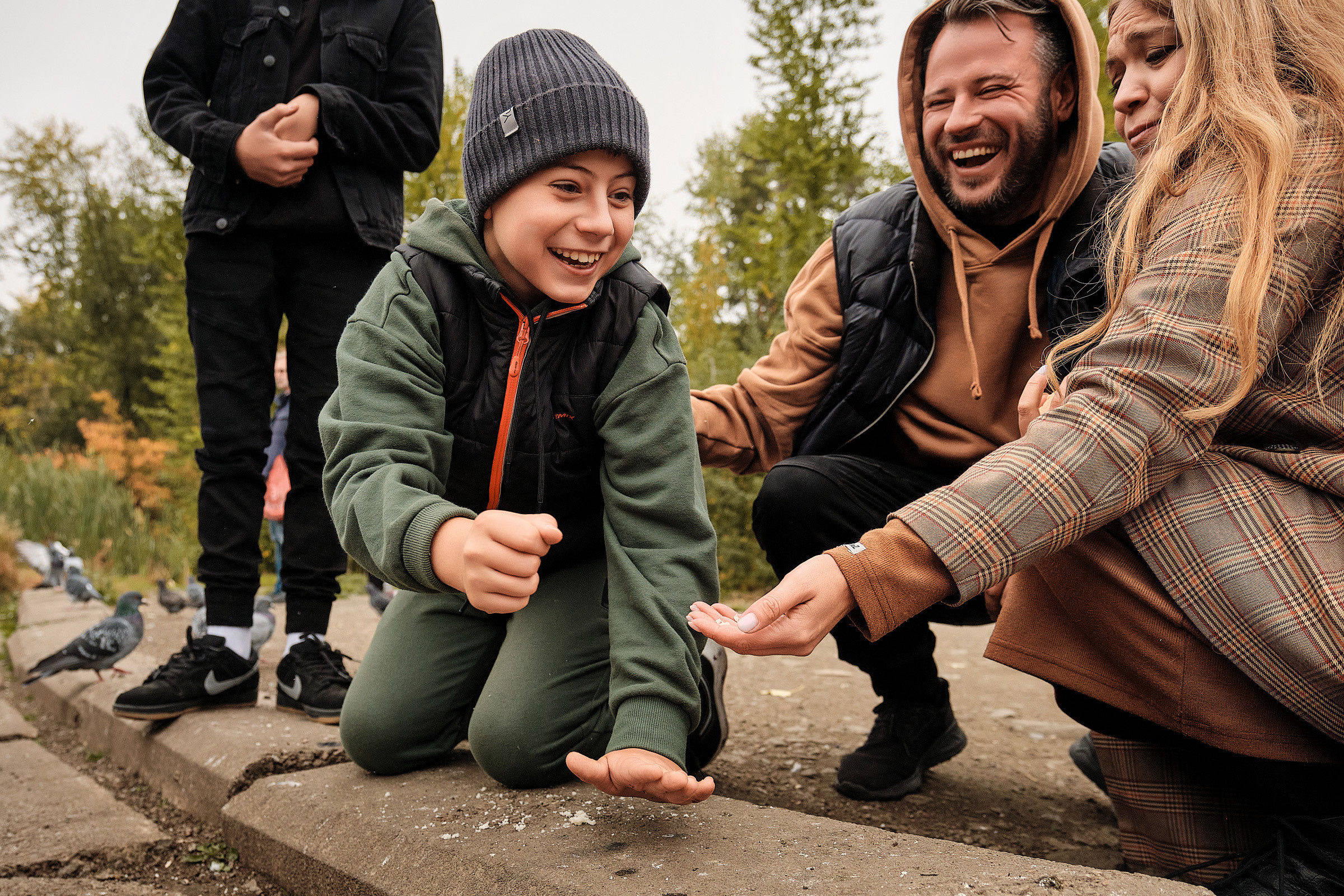 Осень в парке. Профессиональный фотограф в Екатеринбурге Юра Сахар
