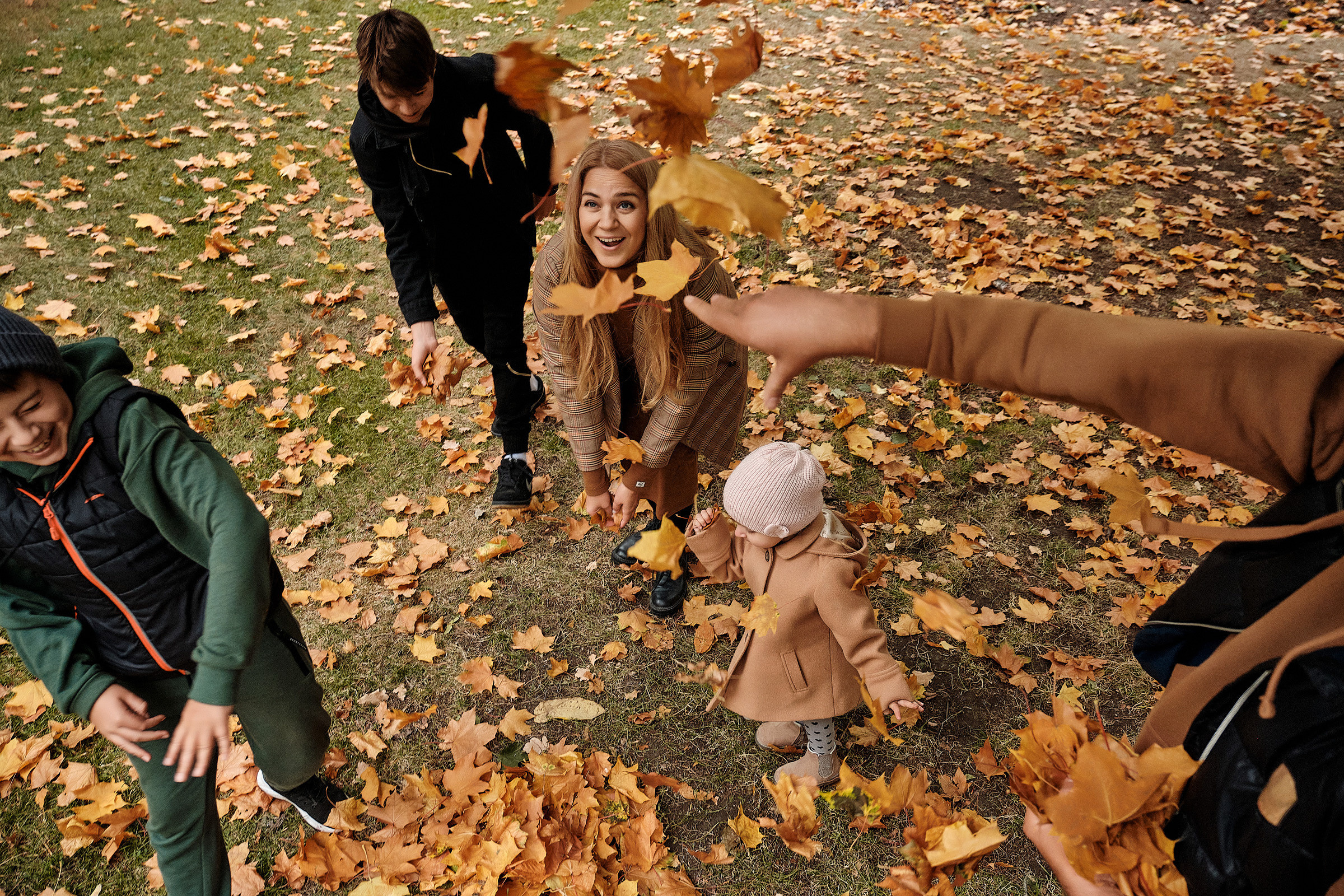 Осень в парке. Профессиональный фотограф в Екатеринбурге Юра Сахар